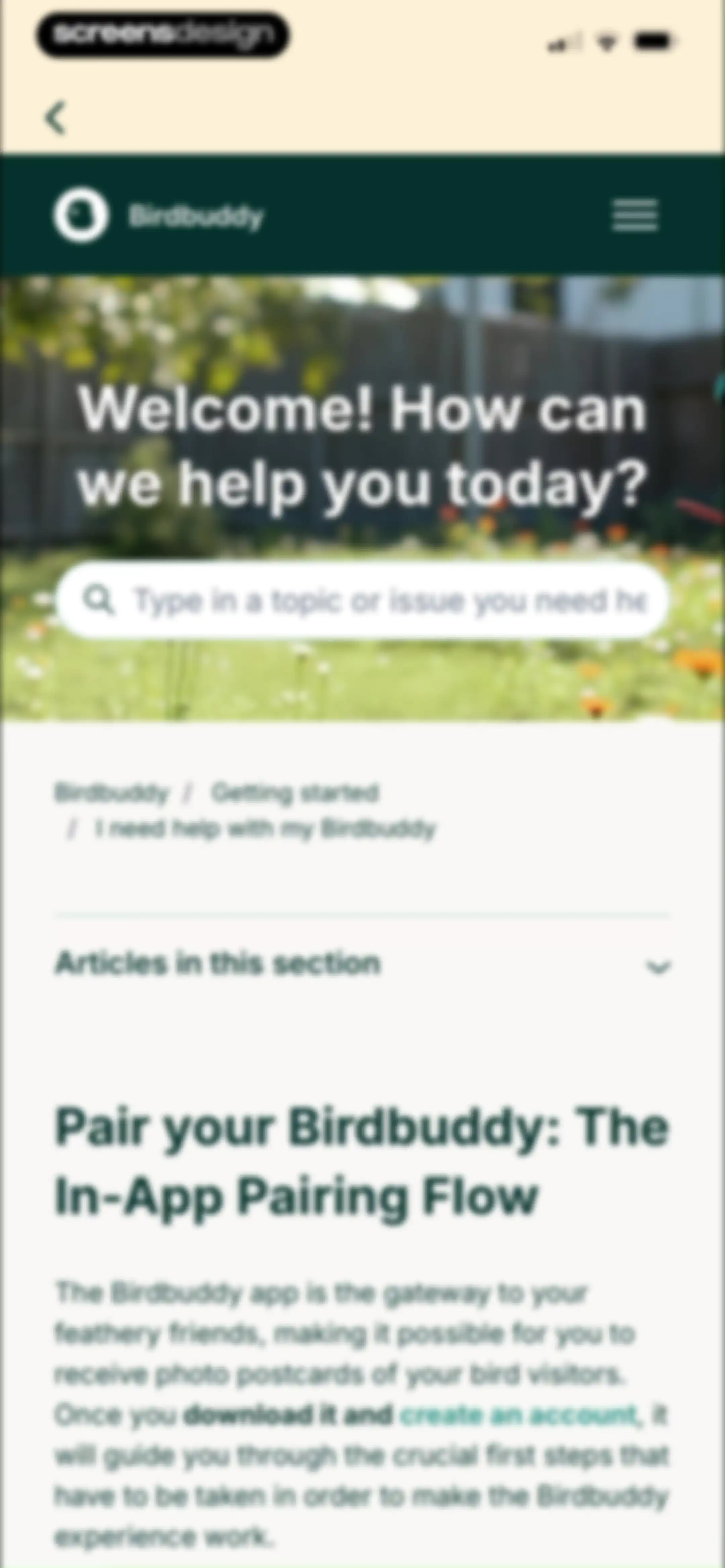 Birdbuddy: ID & Collect Birds screen 27