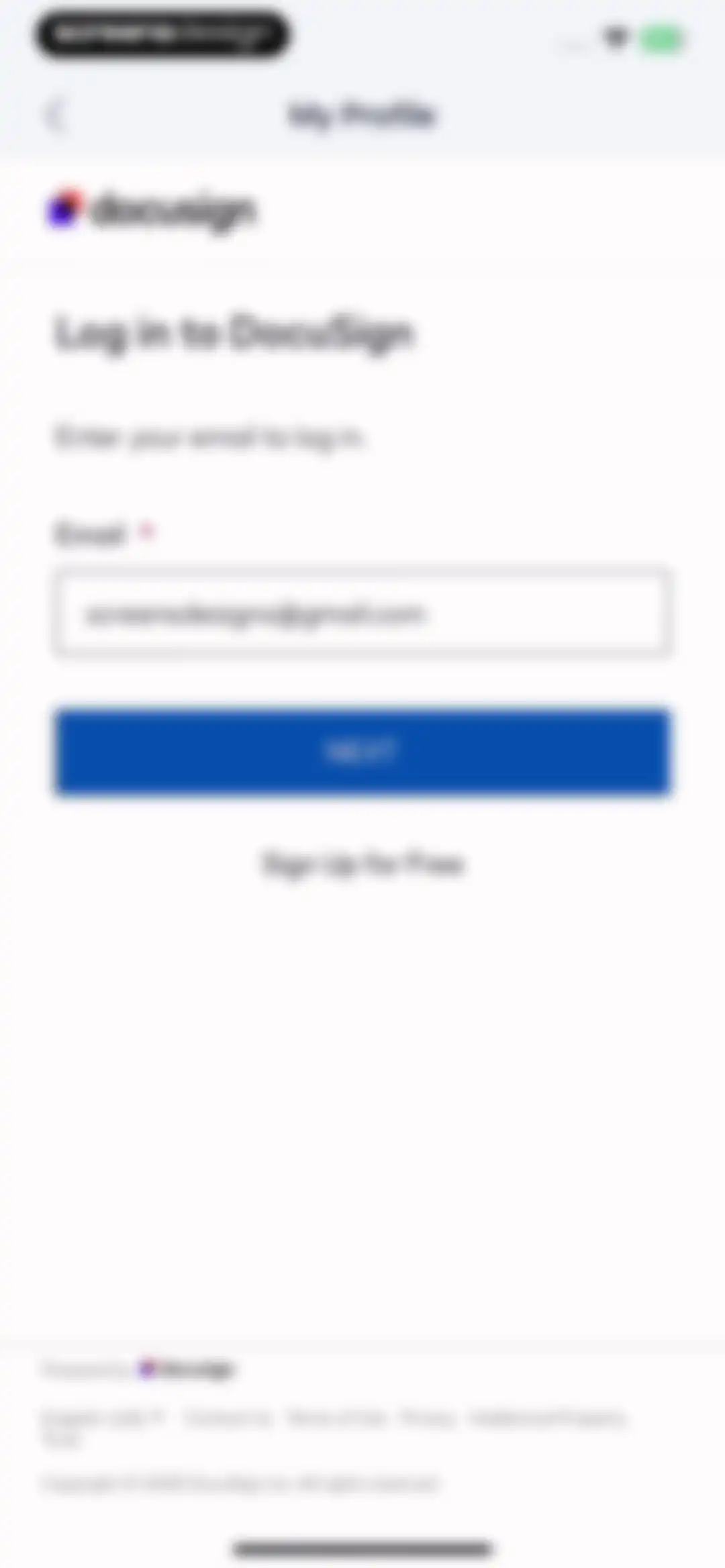 Docusign - Upload & Sign Docs screen 15