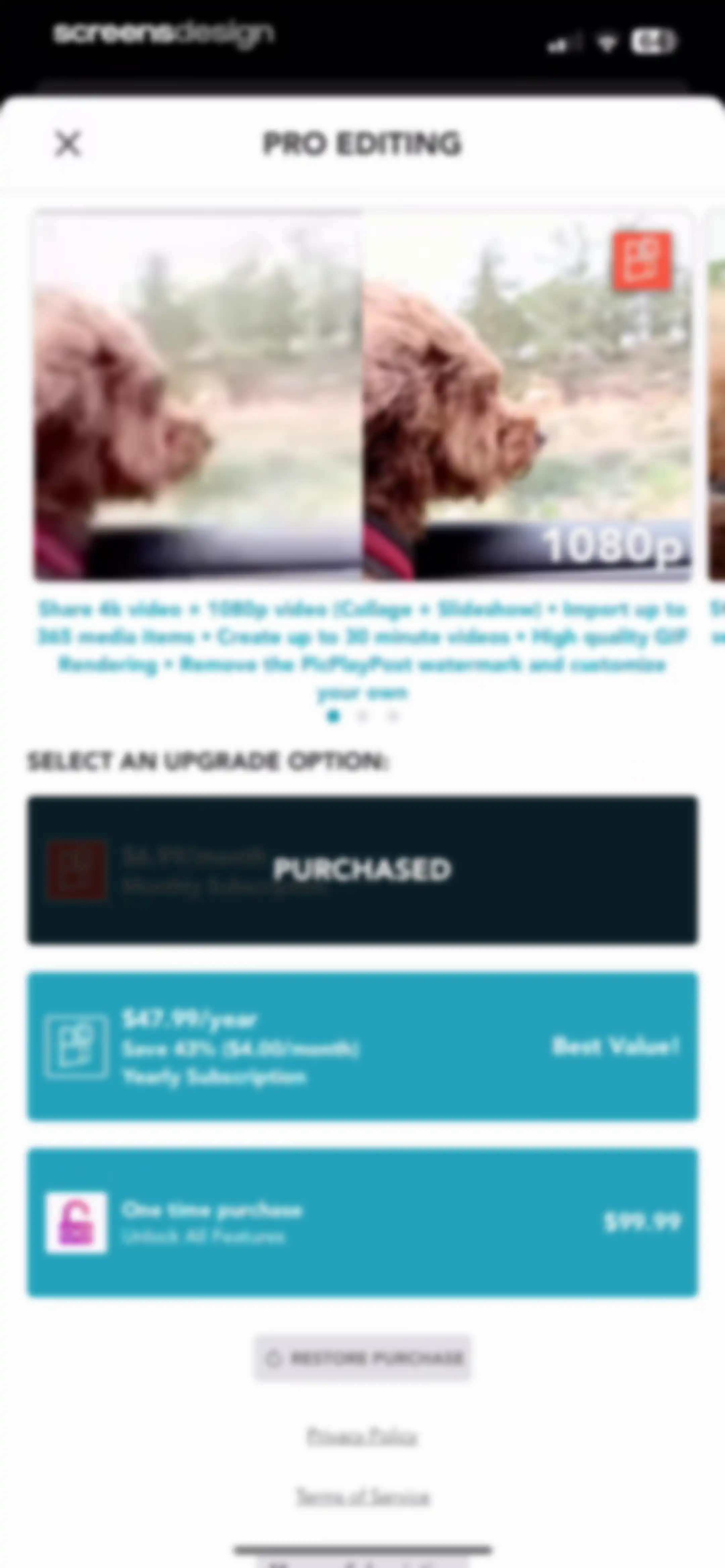 PicPlayPost: Video Editor screen 130