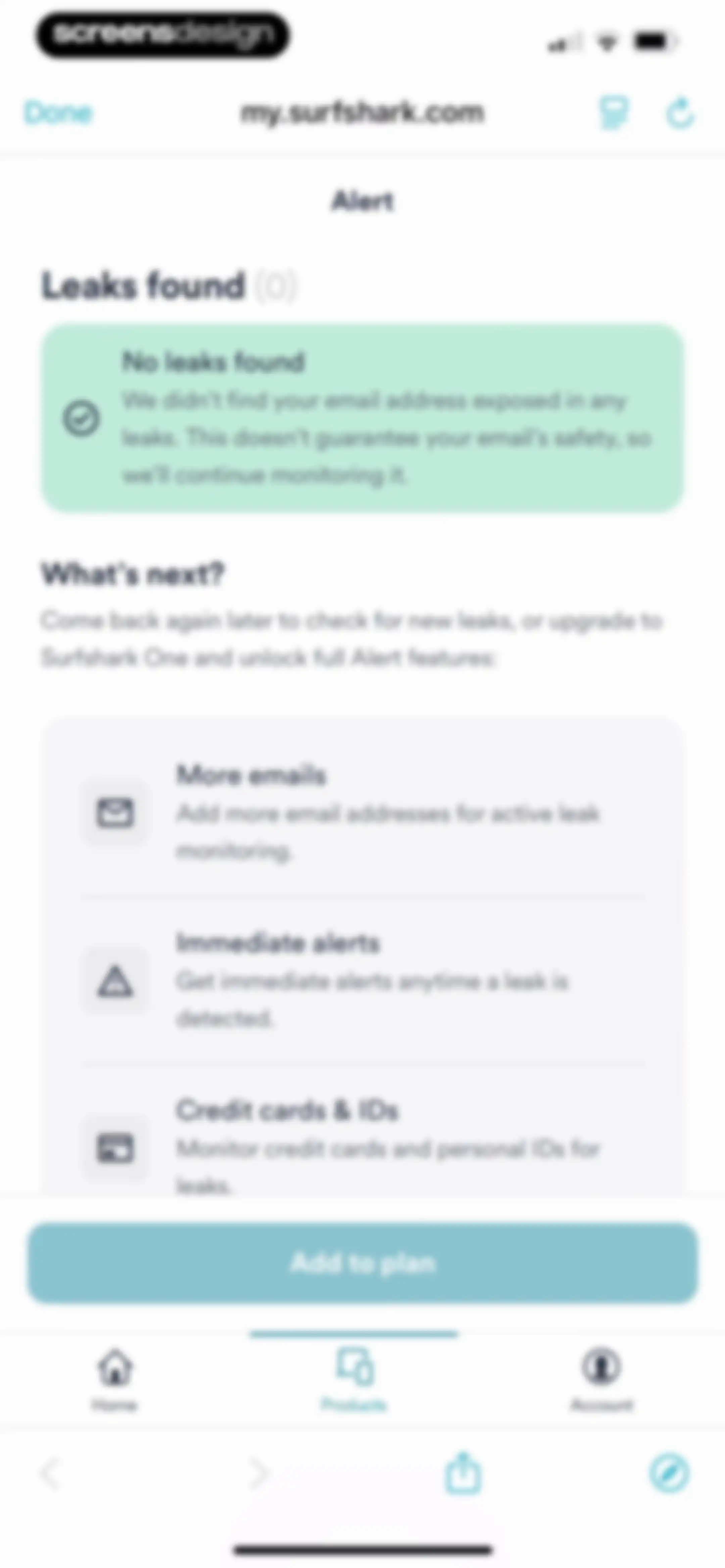 Surfshark VPN: Fast VPN App screen 86