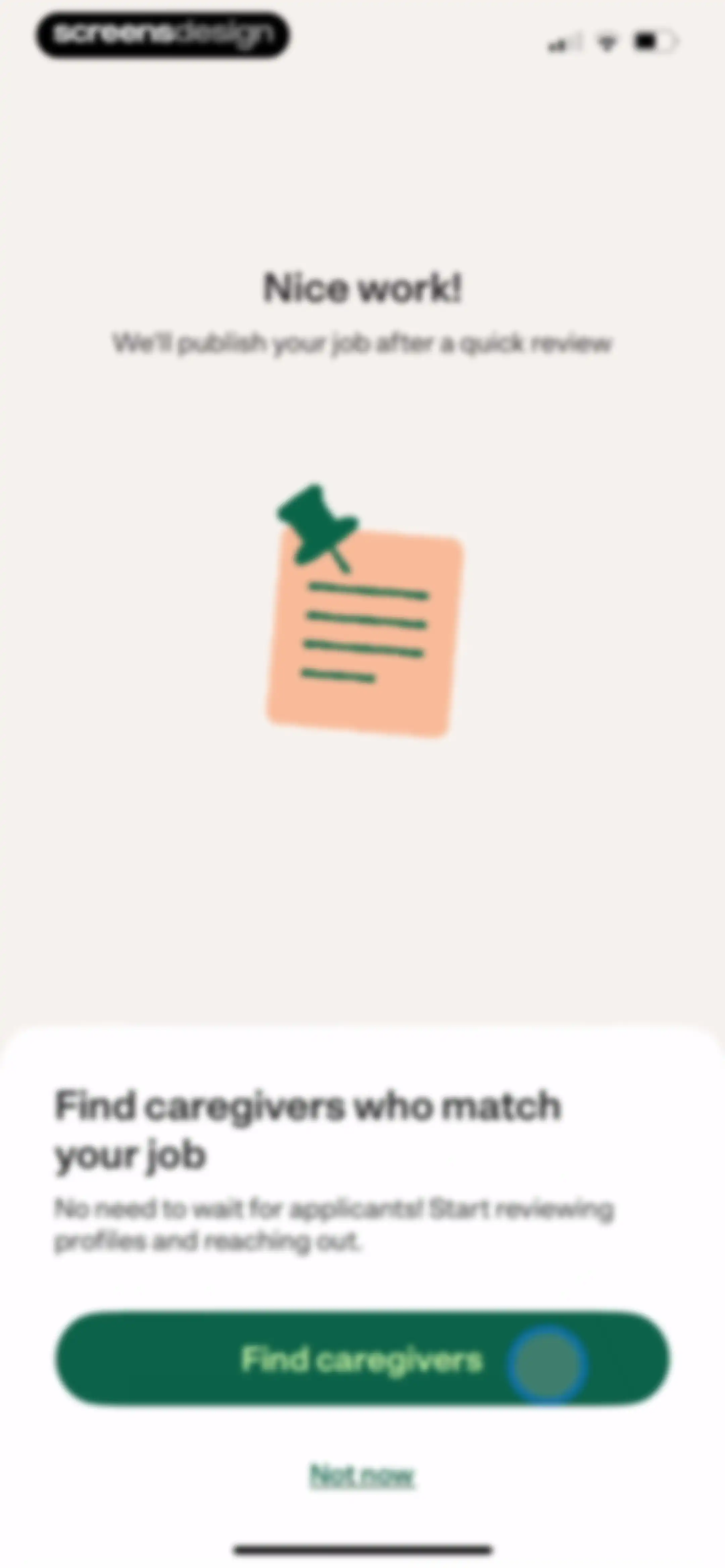 Care.com: Hire Caregivers screen 94