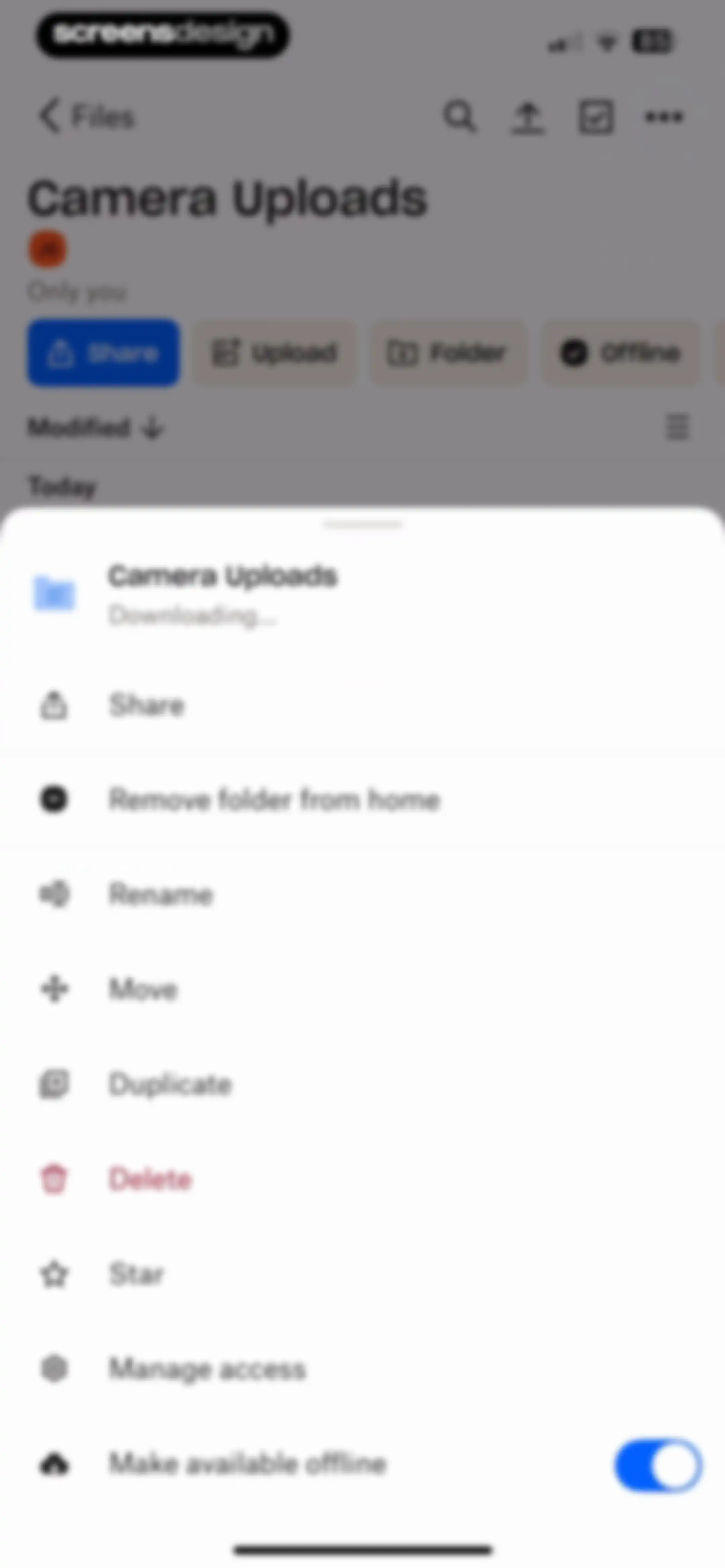 Dropbox: Cloud Storage Backup screen 95