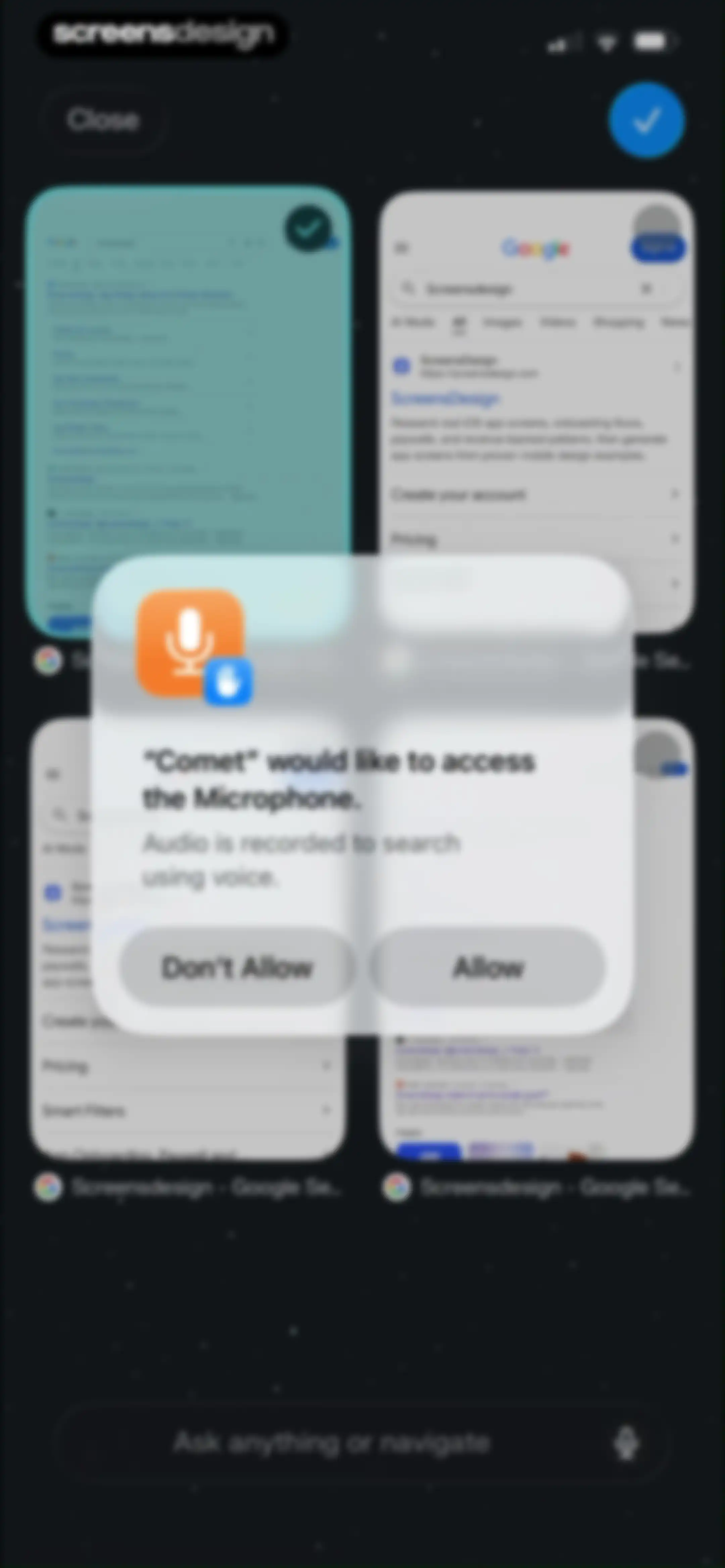 Comet - AI Browser & Assistant screen 56