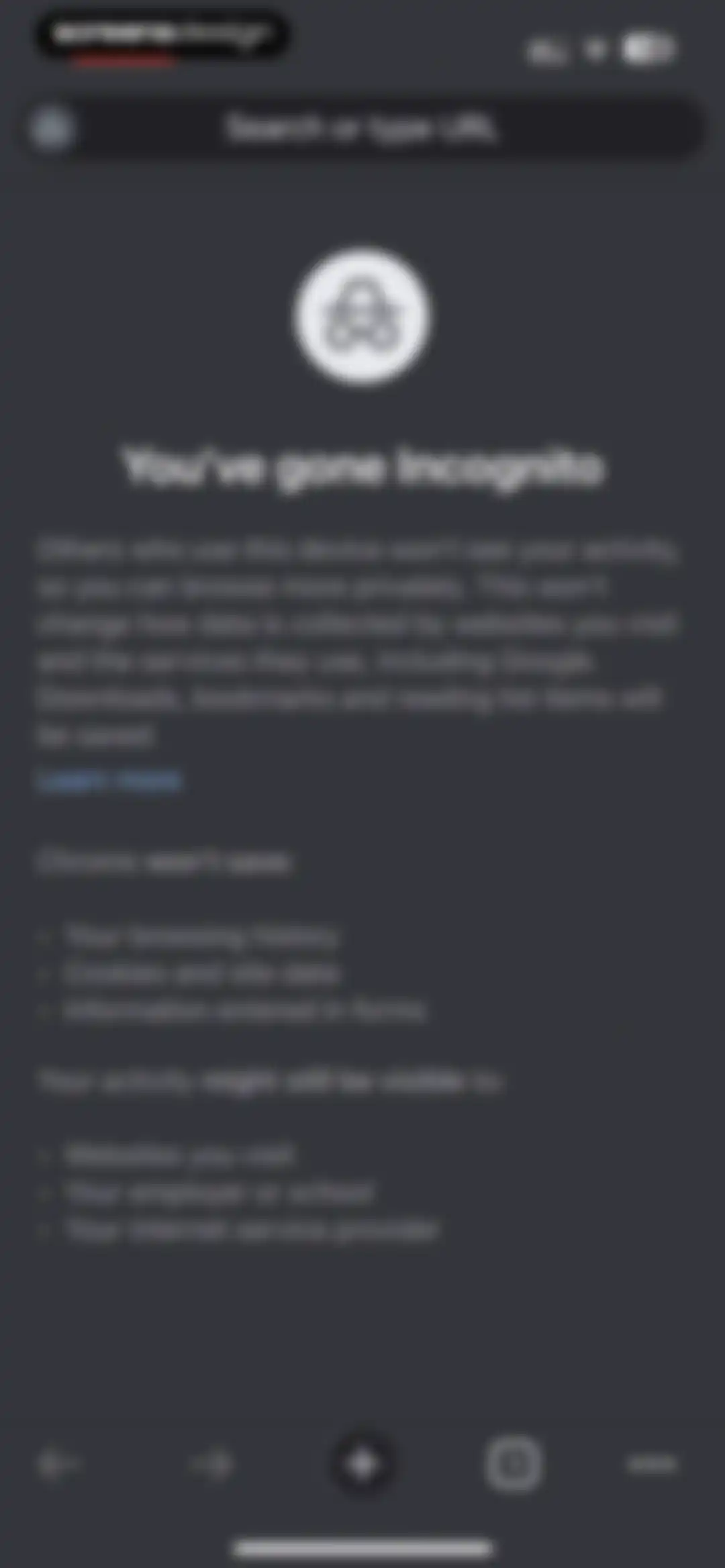 Google Chrome screen 72