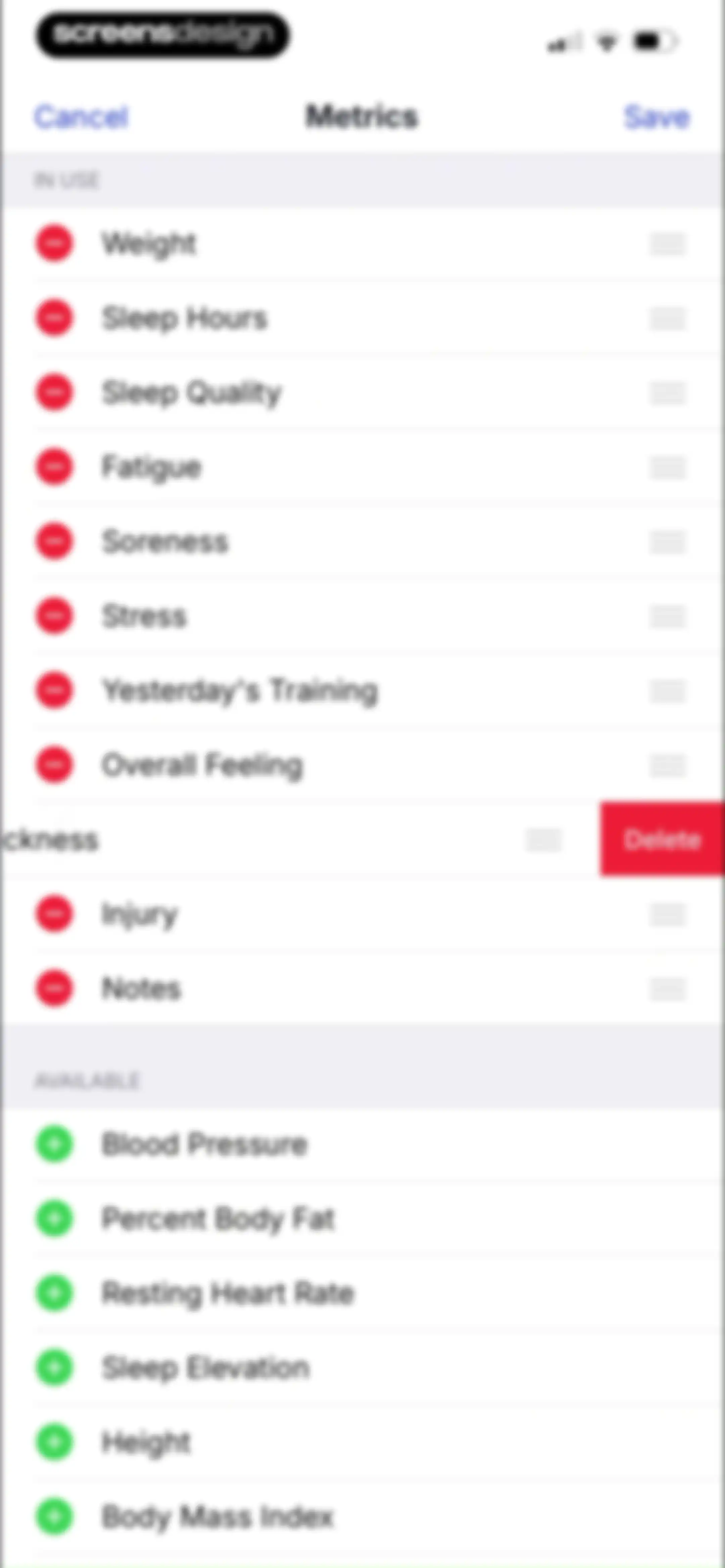 TrainingPeaks: Plan Train Lift screen 113