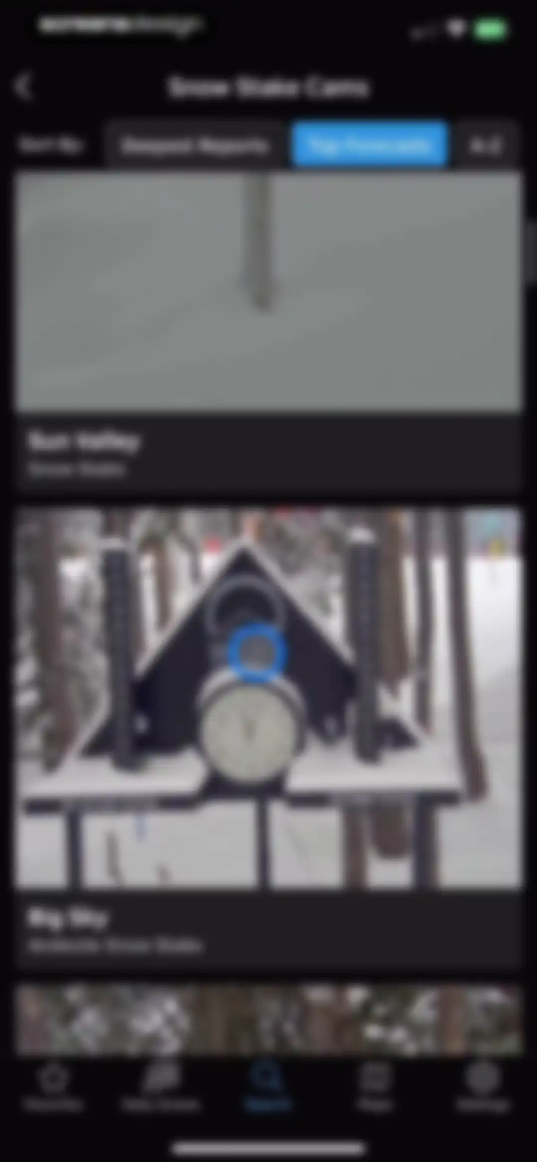 OpenSnow screen 48