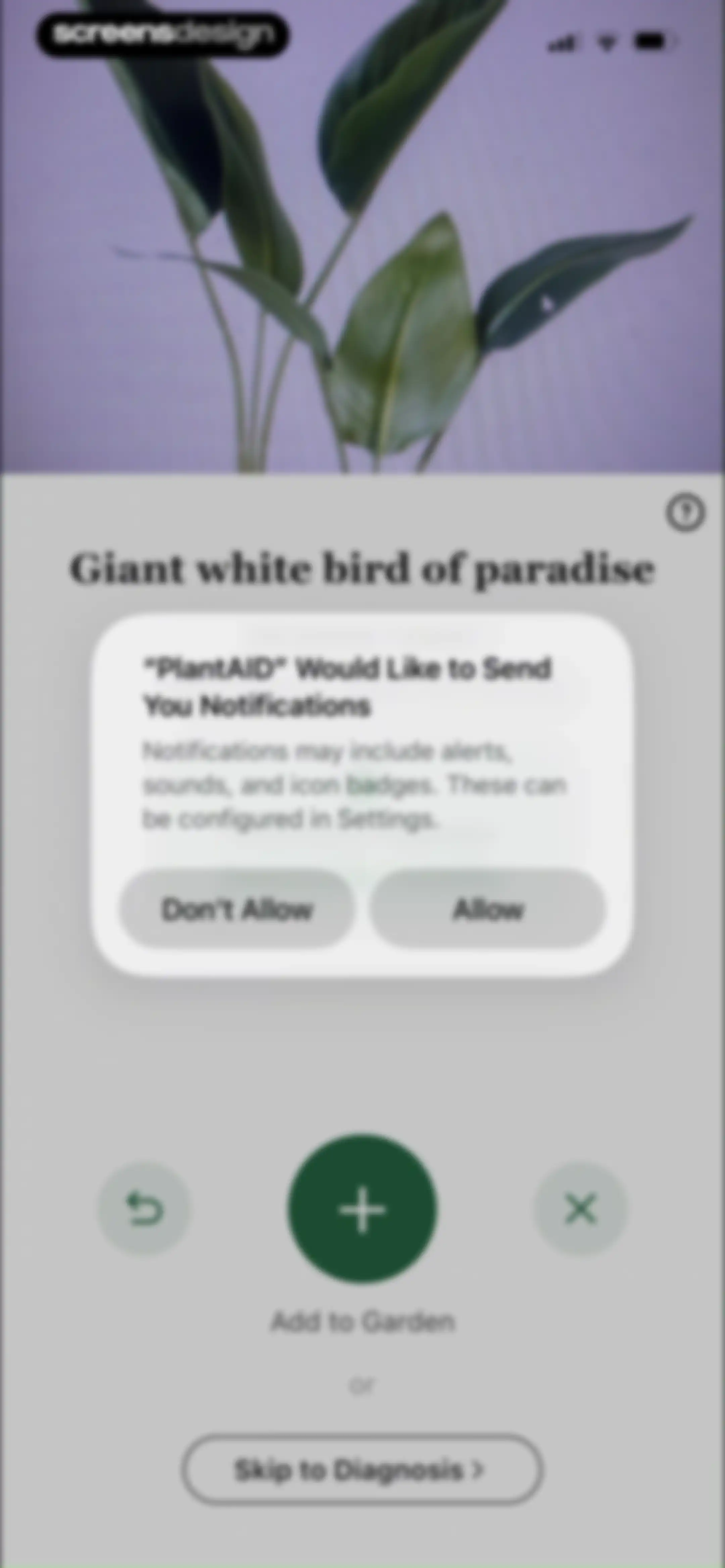 PlantAID:identifier&care guide screen 26
