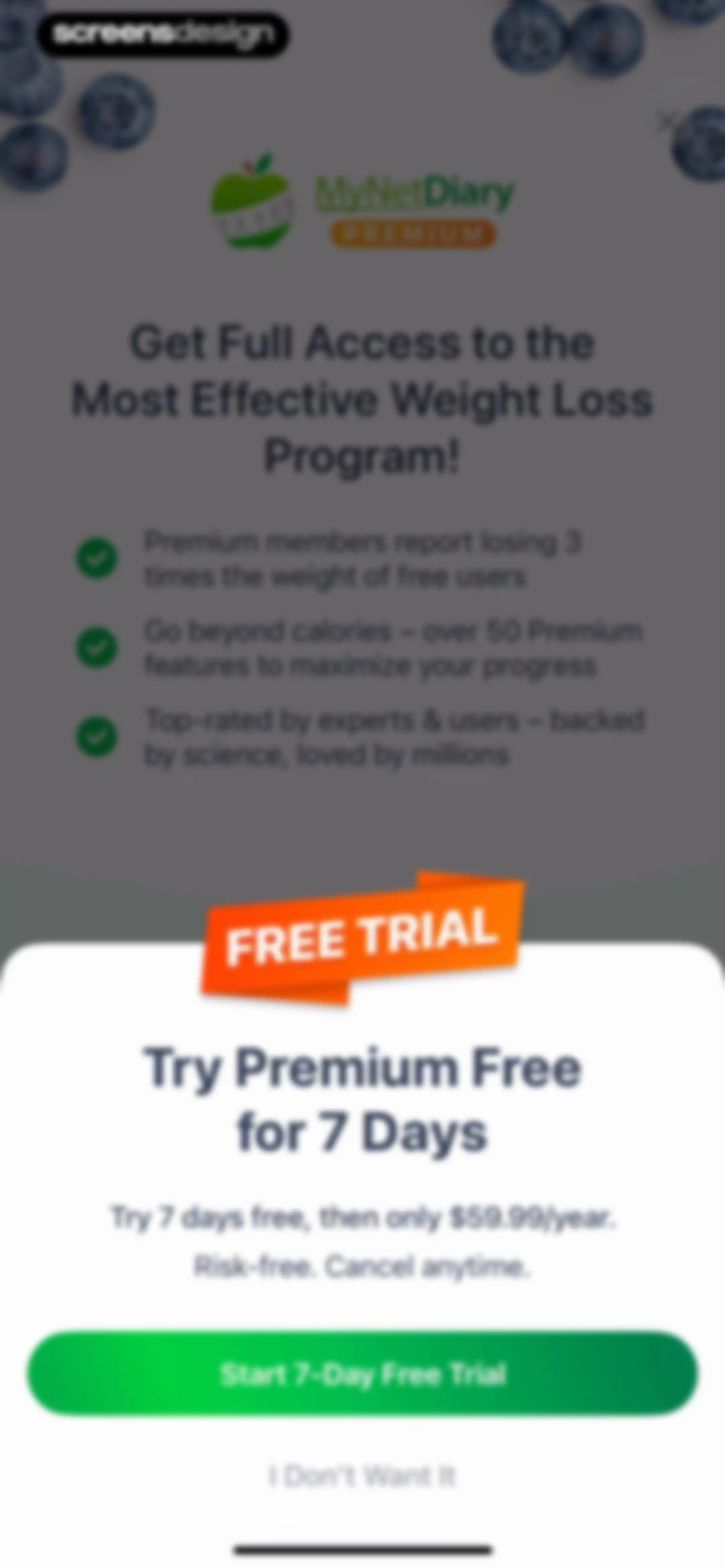 Calorie Counter - MyNetDiary screen 44
