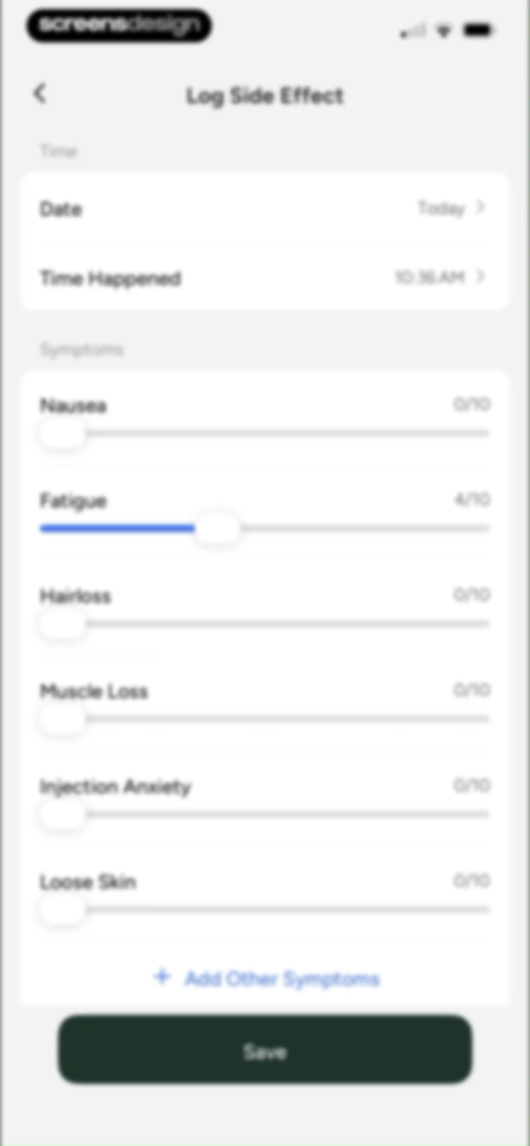 Glowise: GLP-1 Tracker & Diary screen 129