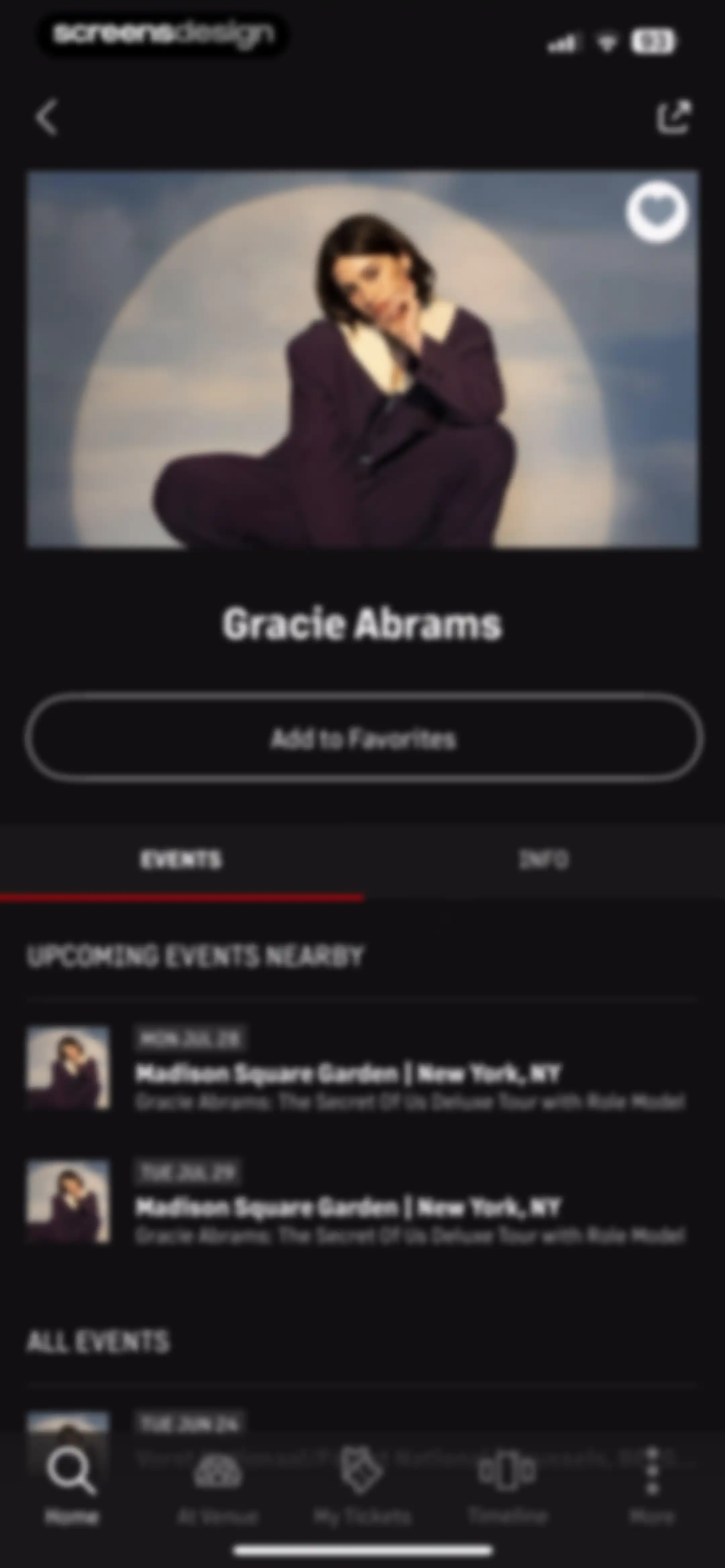 Live Nation – For Concert Fans screen 71