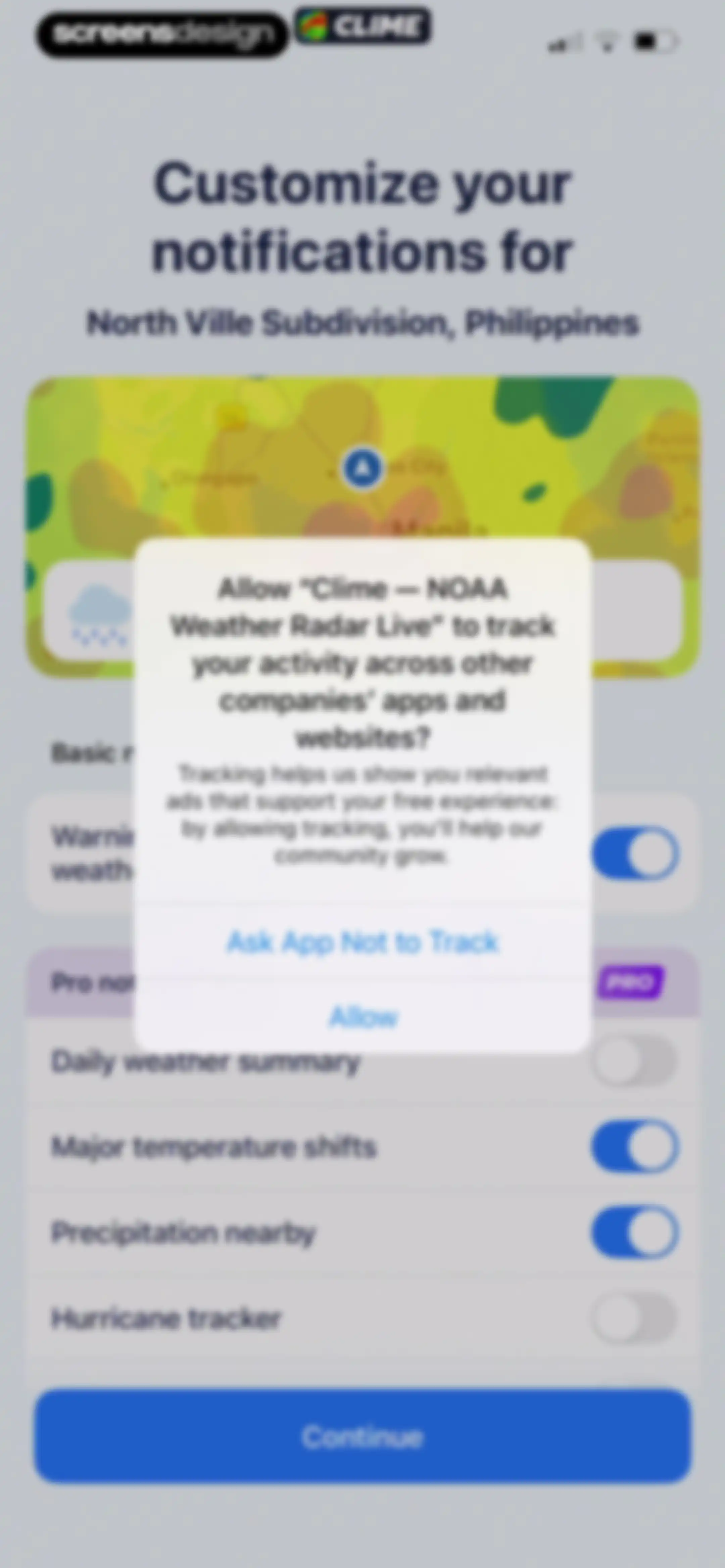 Clime: NOAA Weather Radar Live screen 25