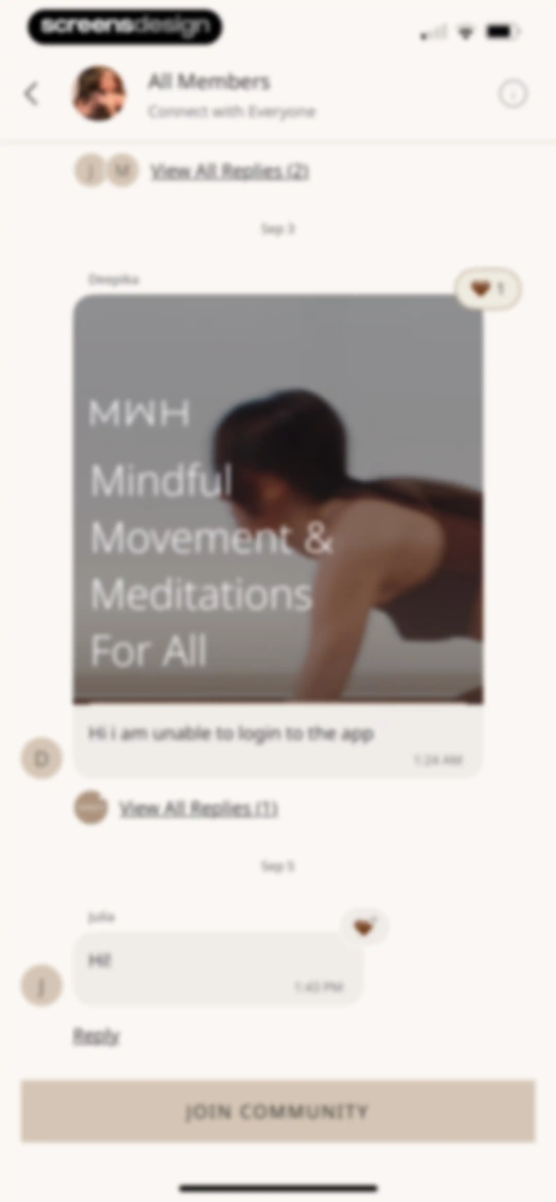 MWH: Fitness + Wellness screen 61
