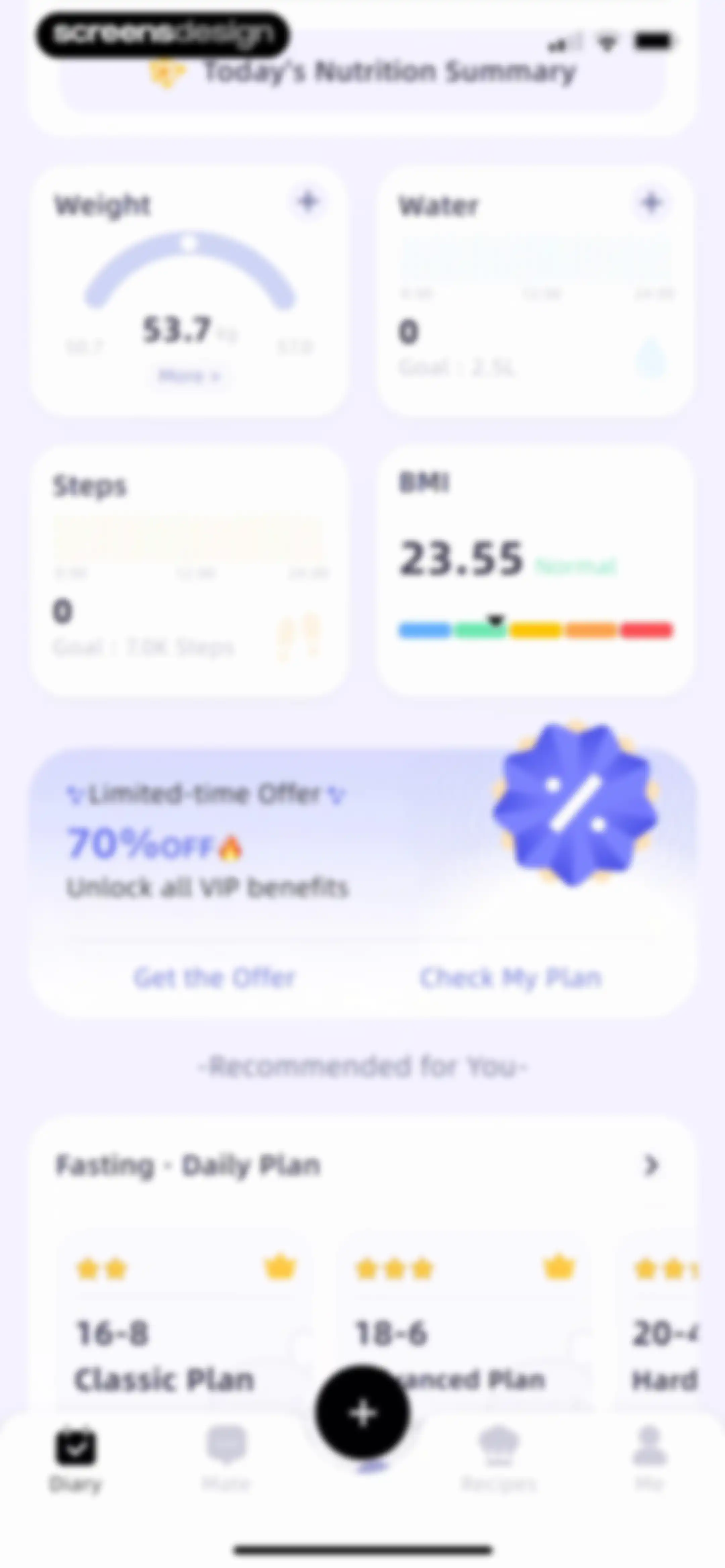 Calorie Tracker-CalorieMate screen 124