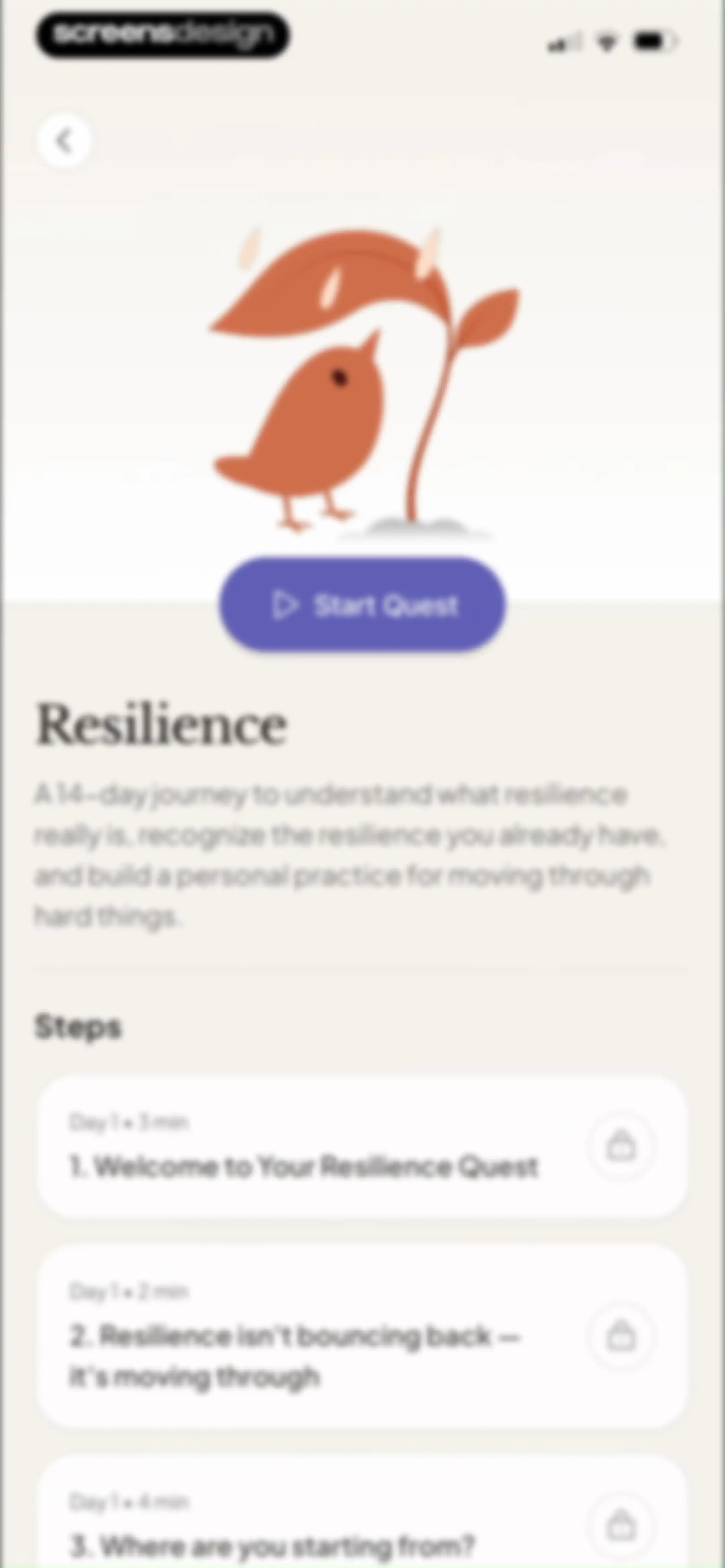 Purpose: AI Mentor & Coach screen 64