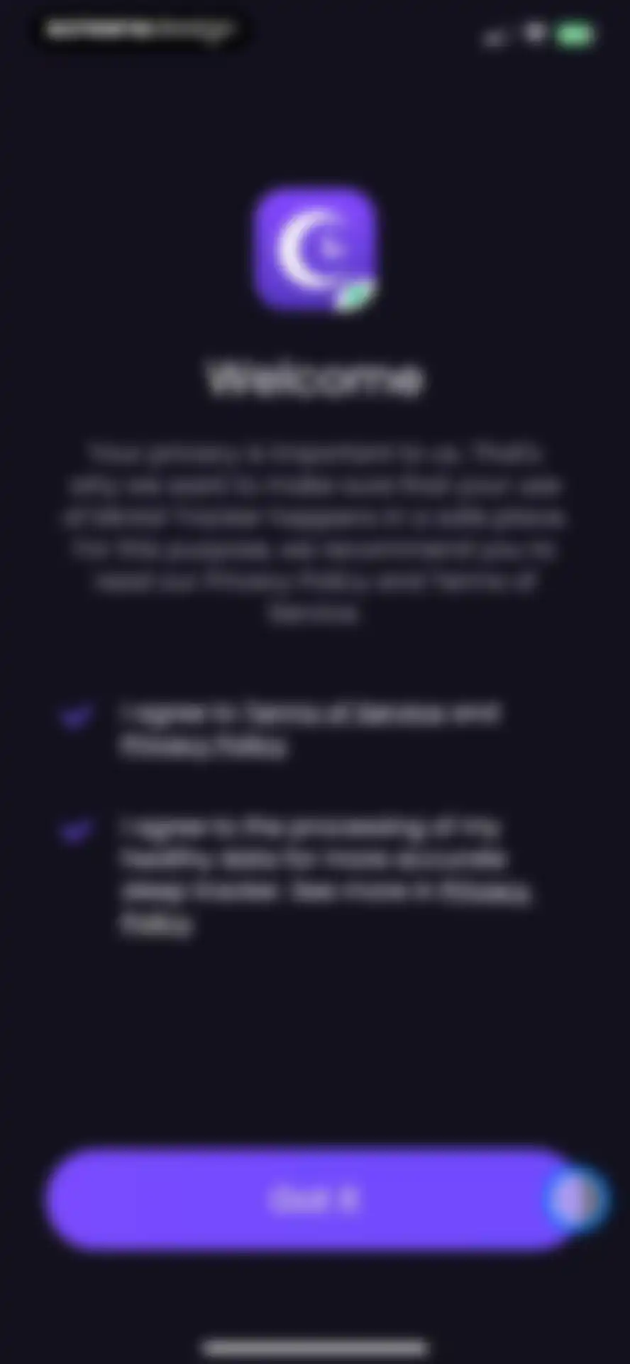 Mintal Tracker:Sleep Recorder screen 2