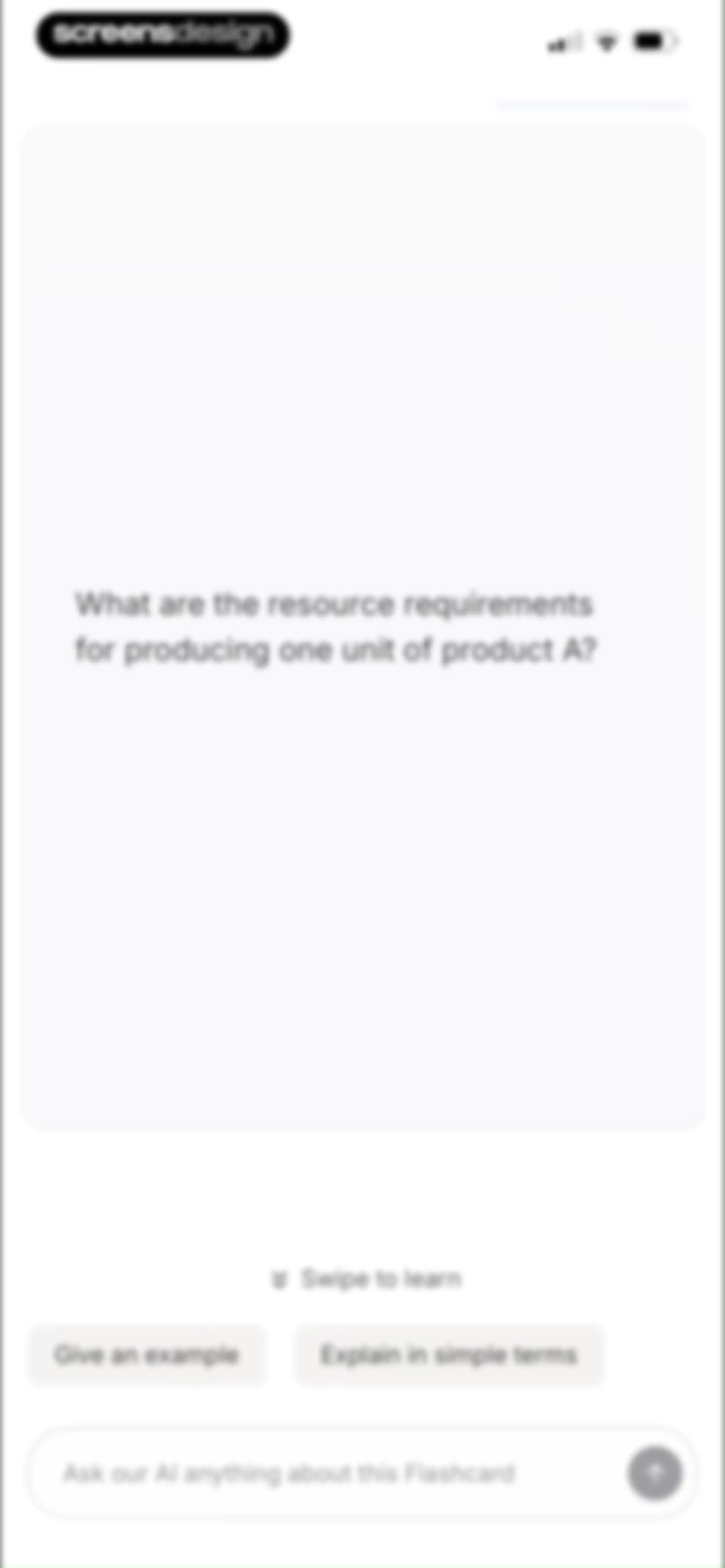 Retain Cards: AI Flashcards screen 137