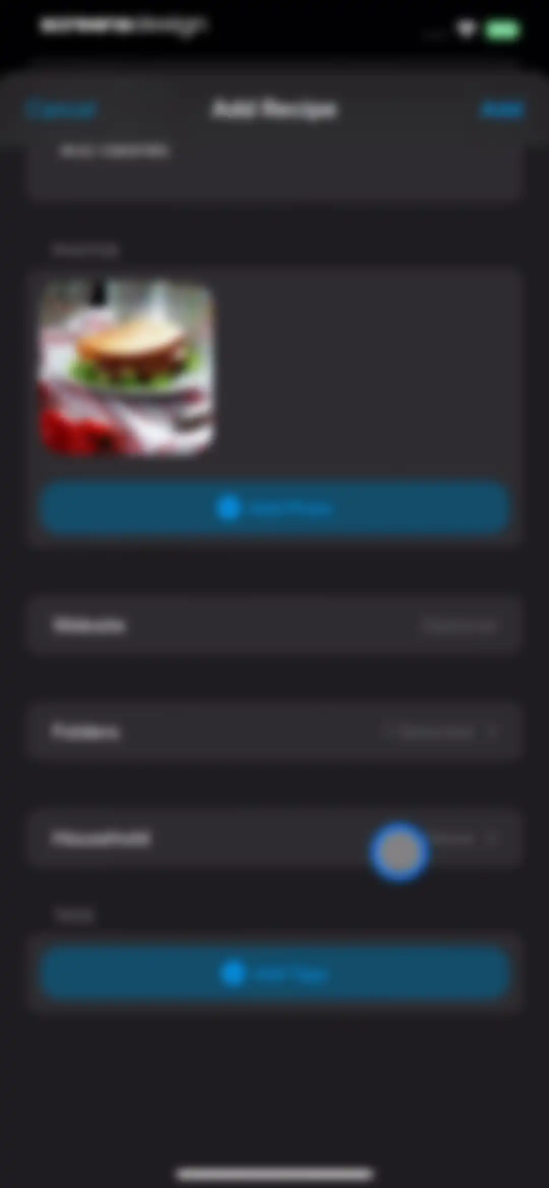 Crouton: Recipe Manager screen 28