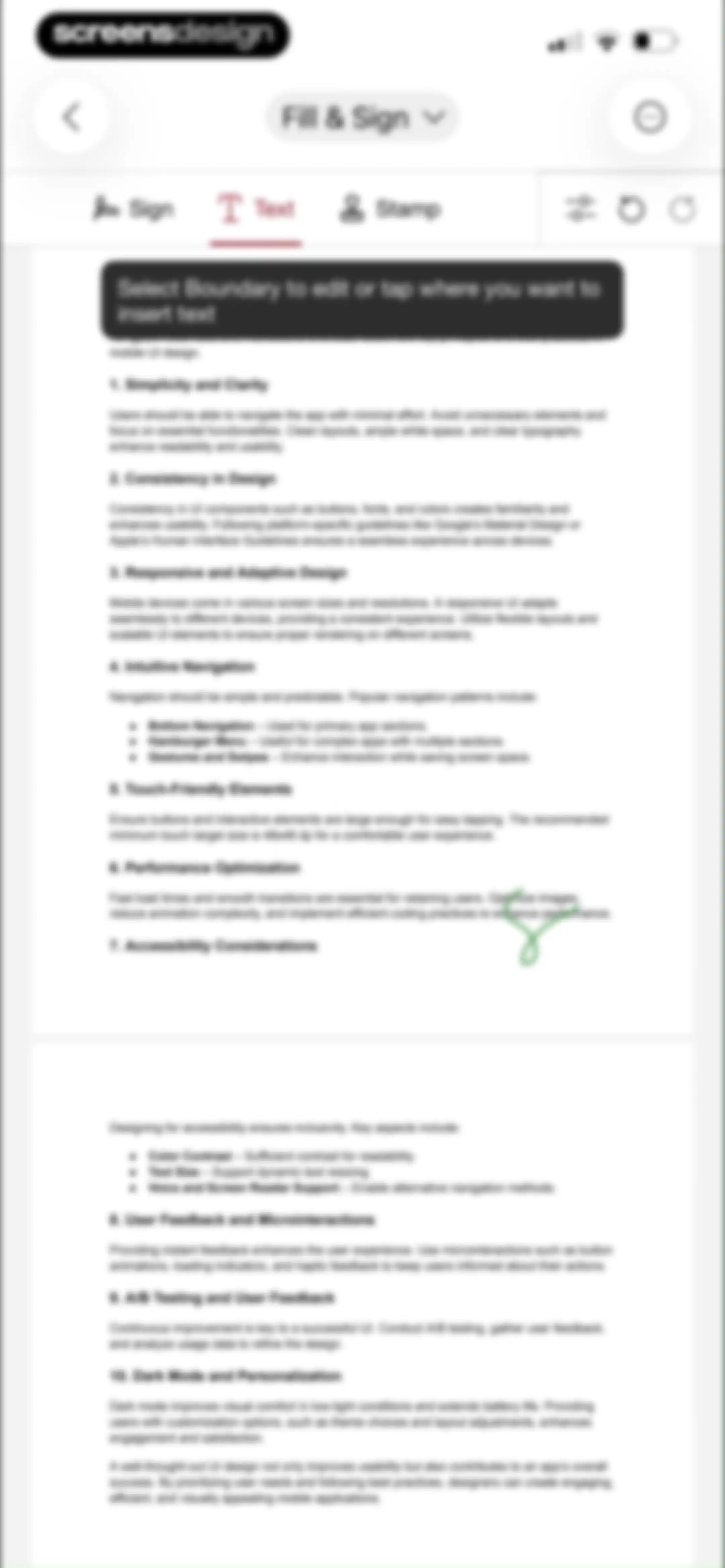 PDF Editor: Read, Scan & Sign screen 24