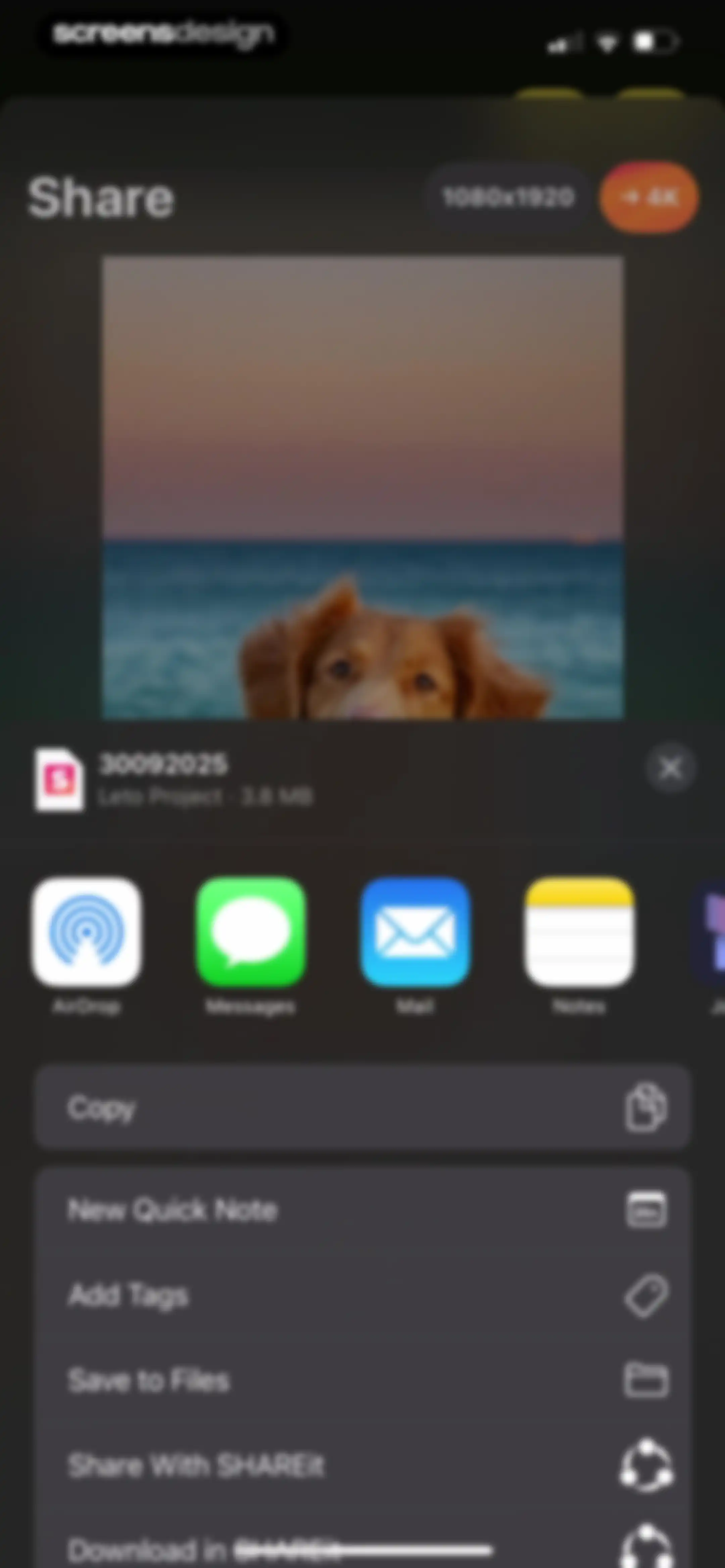 Leto: Font for Instagram Story screen 138