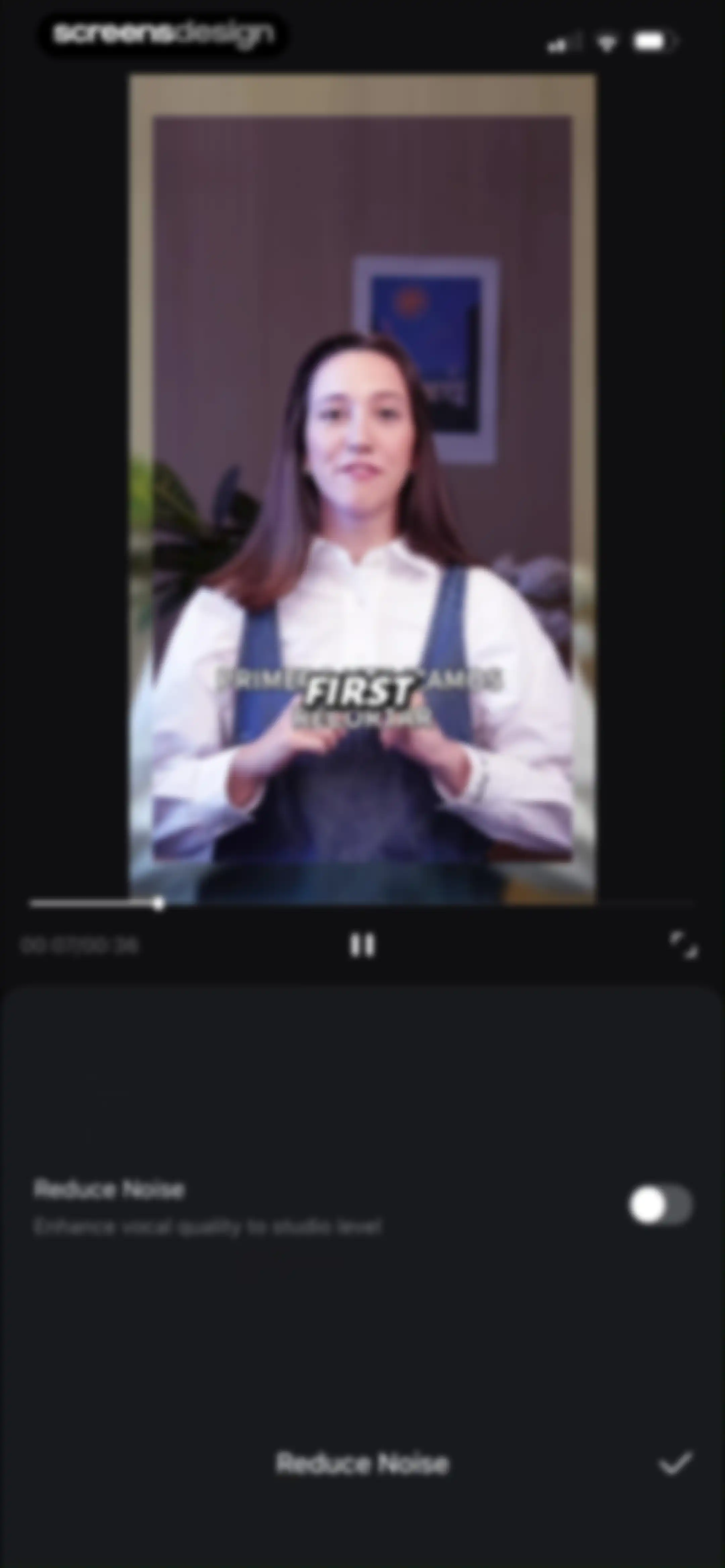 Vmake Labs: create viral video screen 66