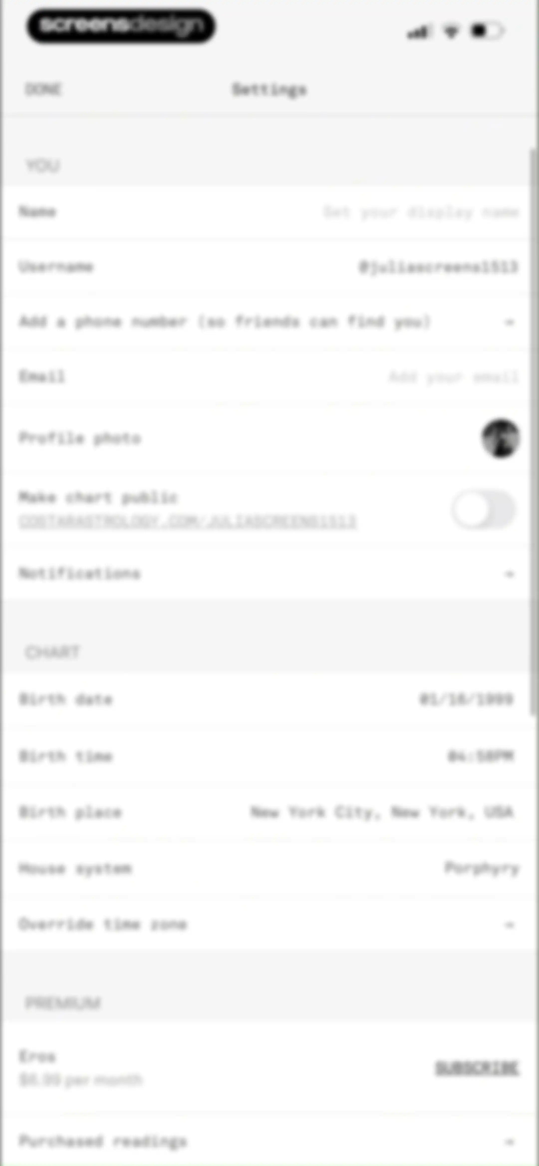 Co–Star Personalized Astrology screen 81