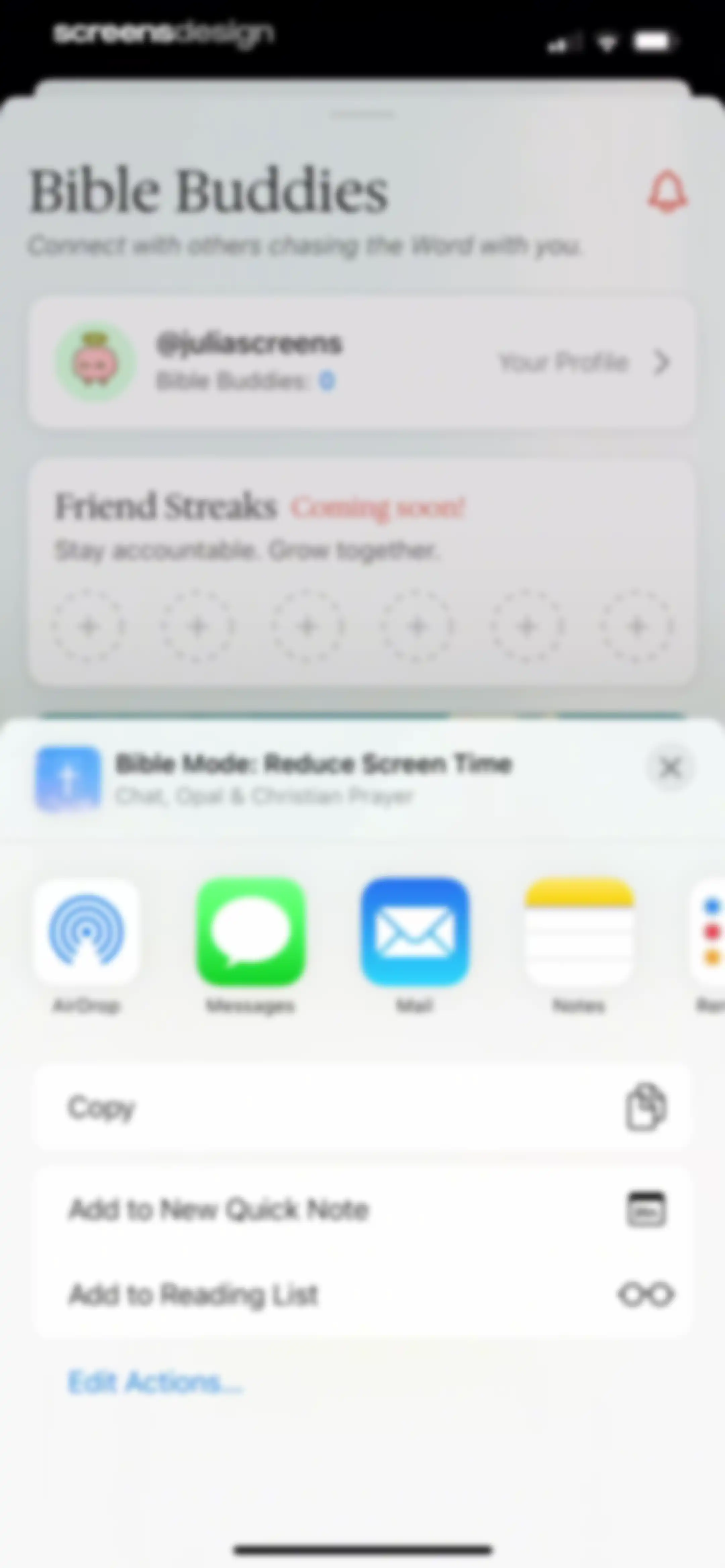 Bible Mode: Reduce Screen Time screen 71