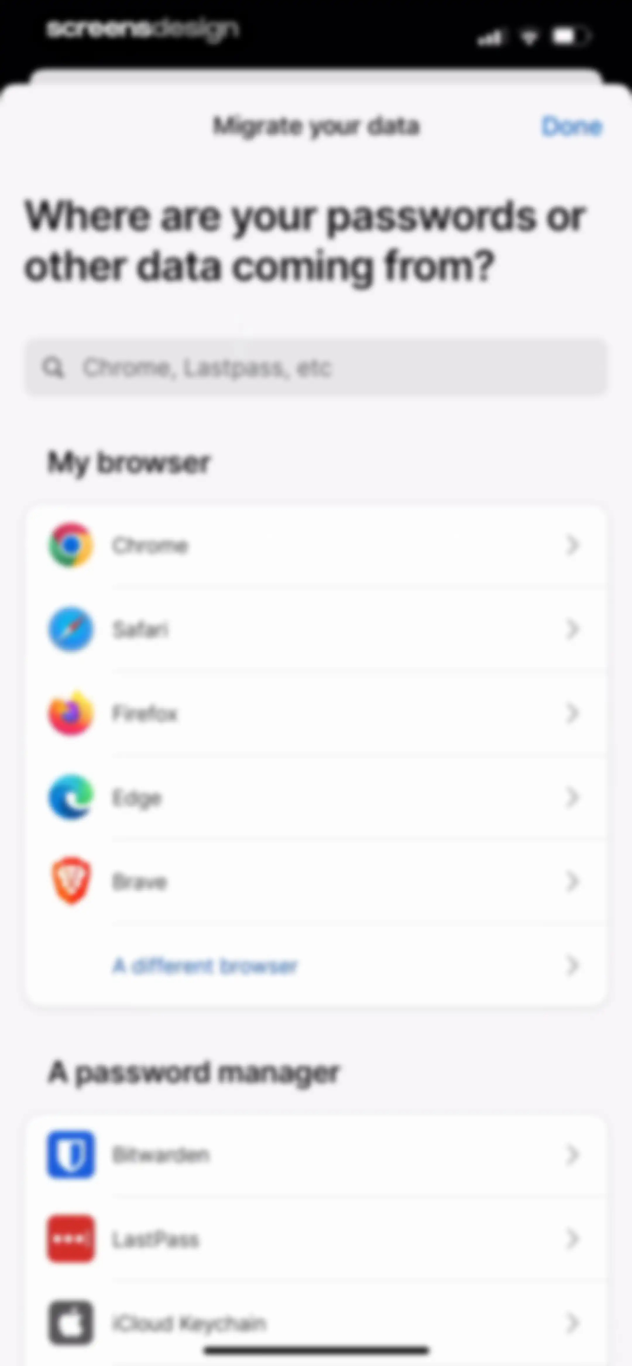 1Password: Password Manager screen 74