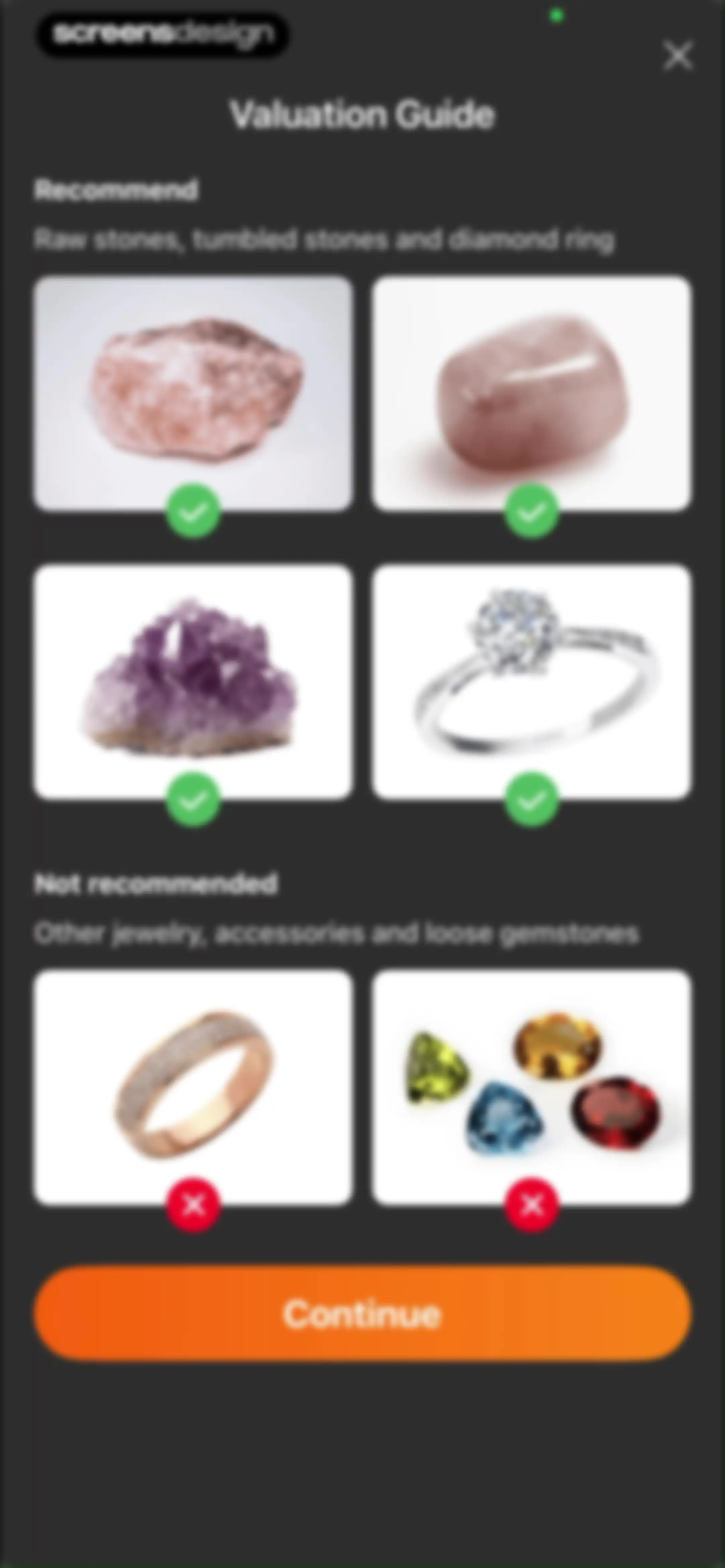 Rock Identifier: Stone ID screen 68