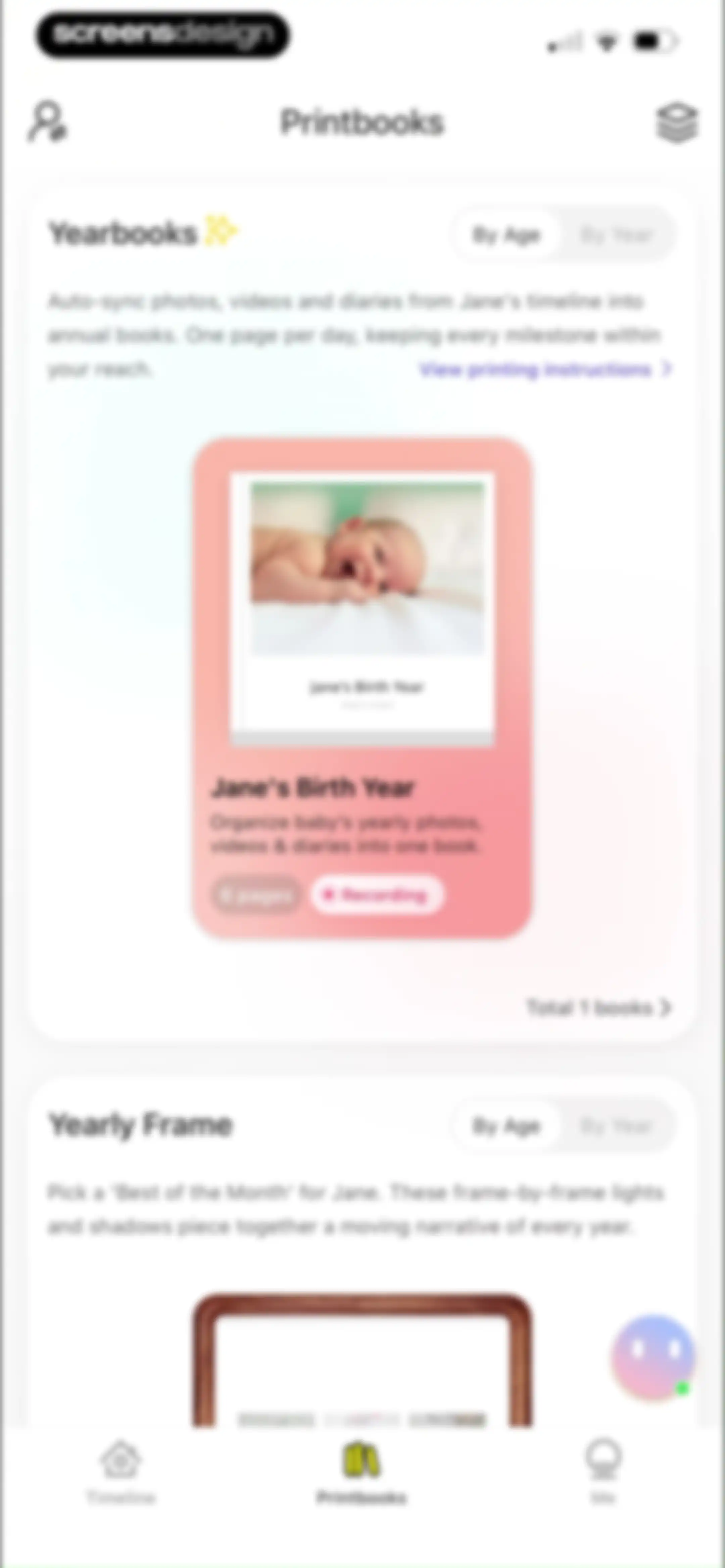 TimeHut - Baby Album screen 115