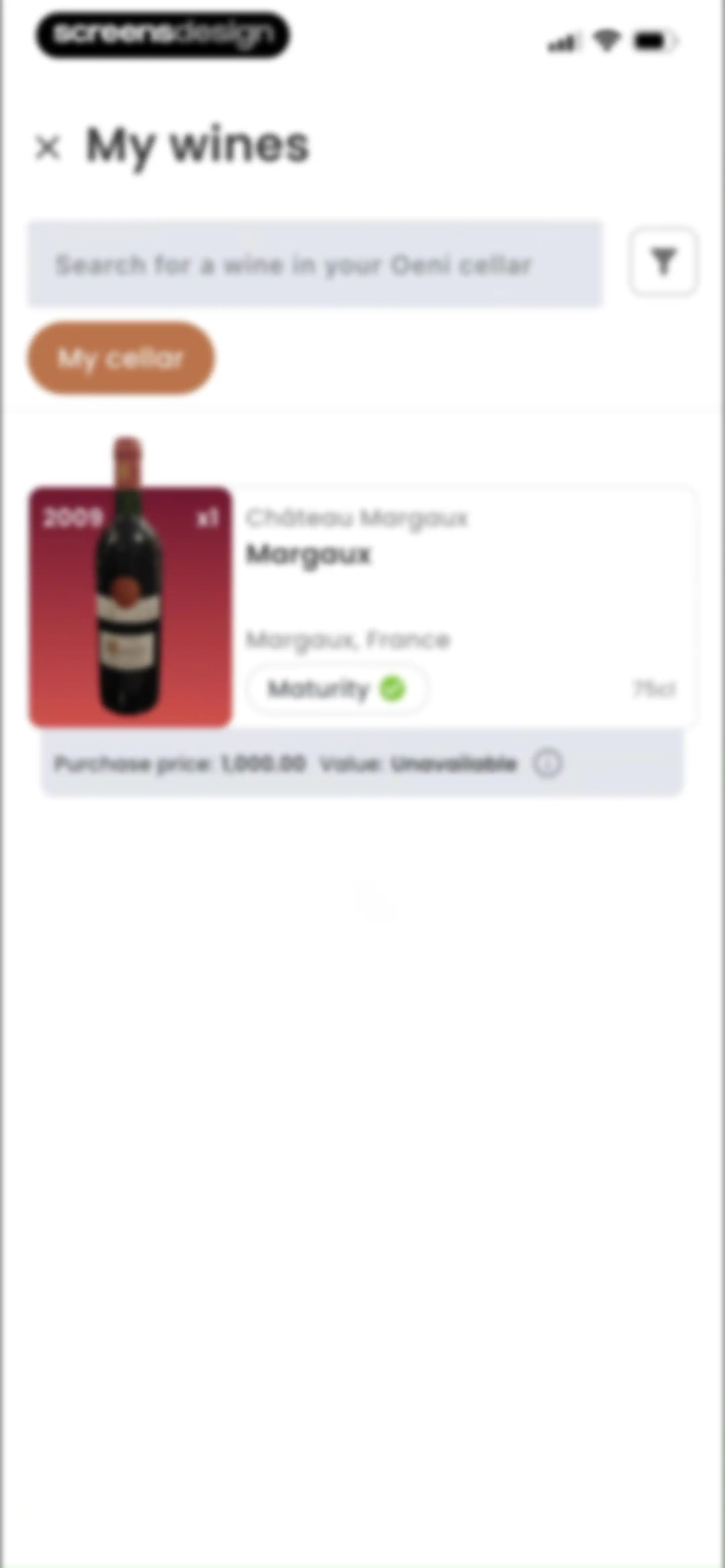 Oeni: #1 Wine Cellar Manager screen 123