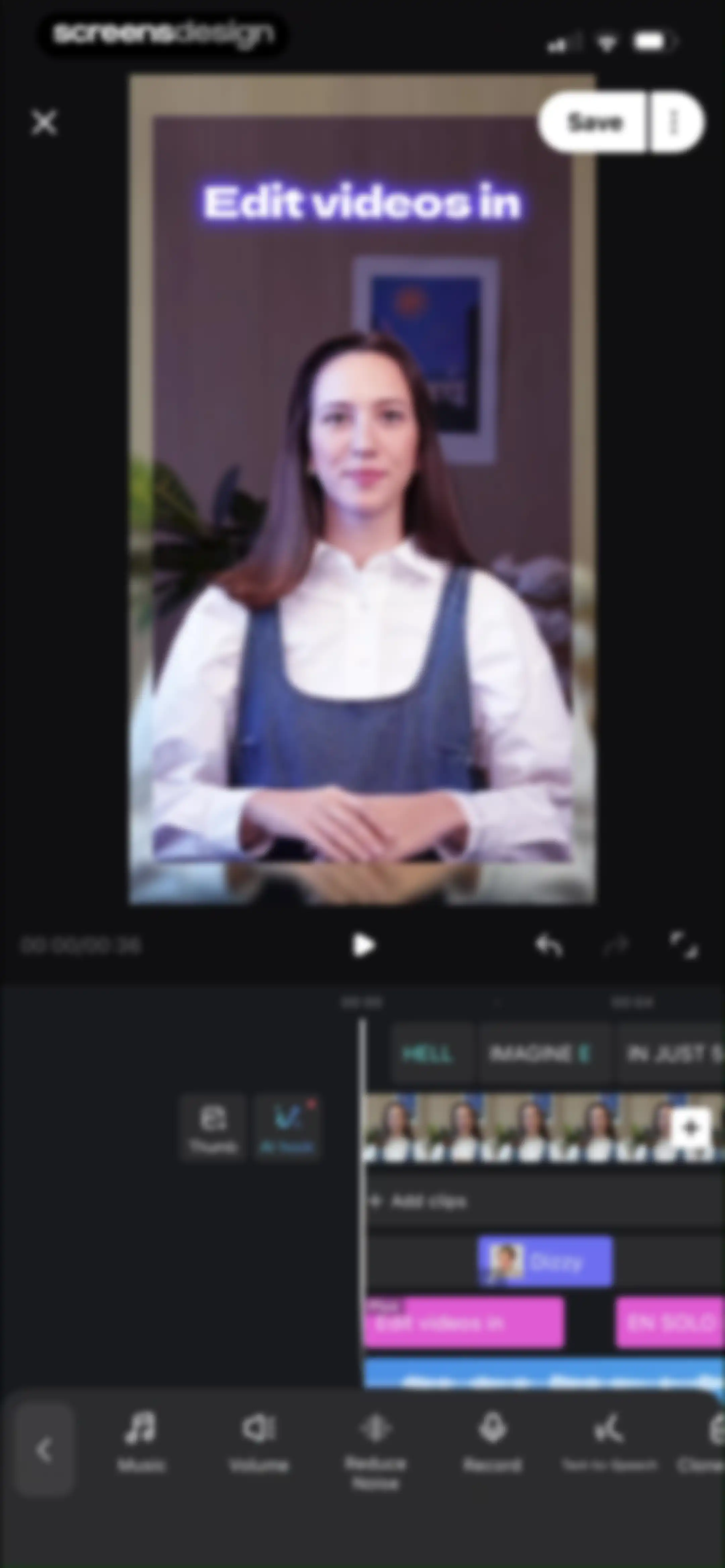 Vmake Labs: create viral video screen 60