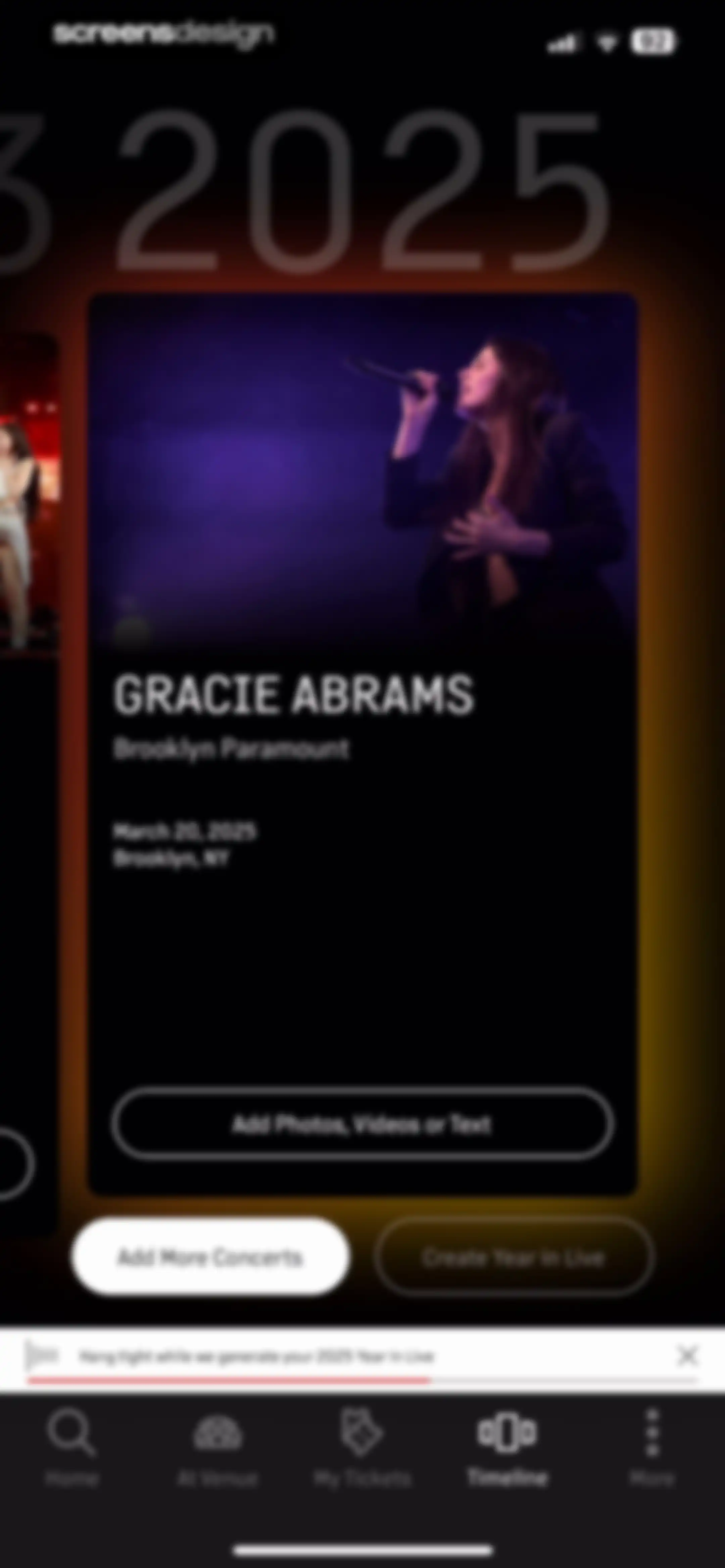 Live Nation – For Concert Fans screen 103