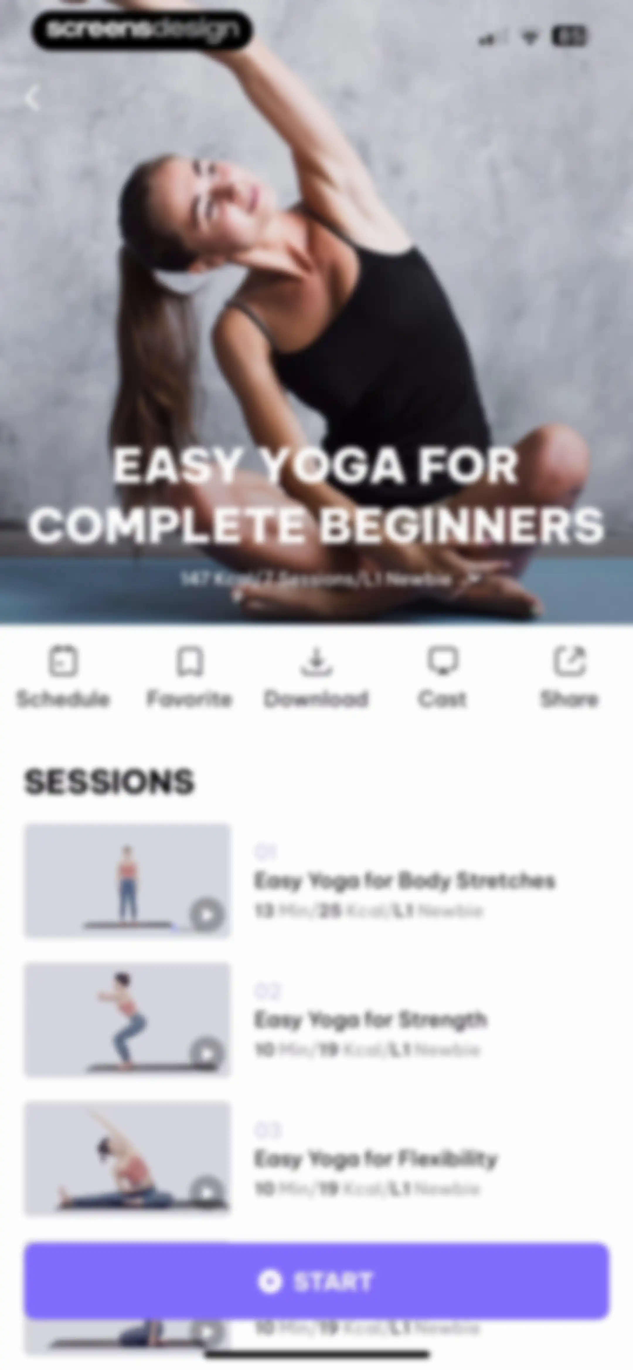 Daily Yoga: Yoga for Fitness® screen 65