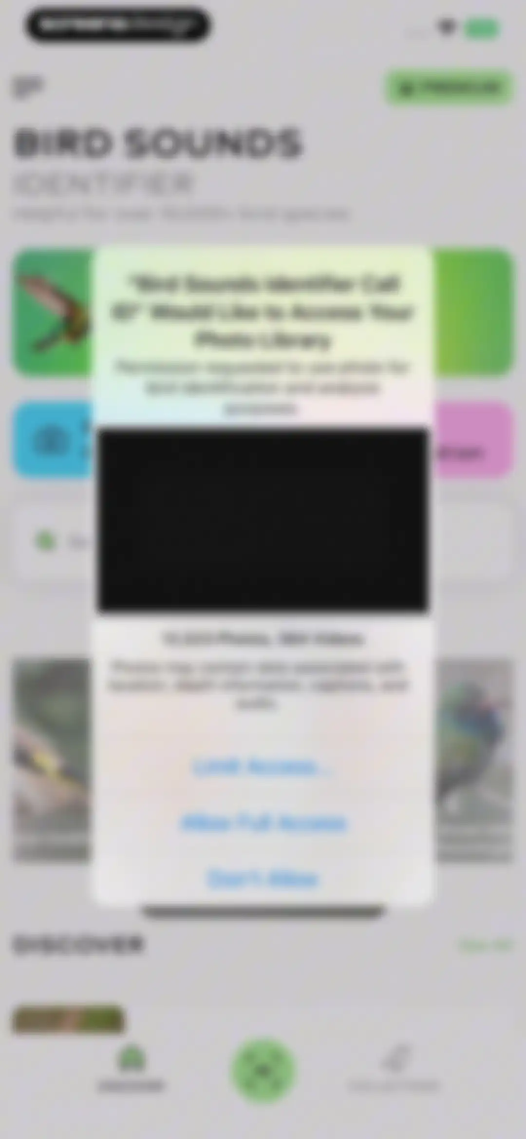 Bird Sounds Identifier Call ID screen 10
