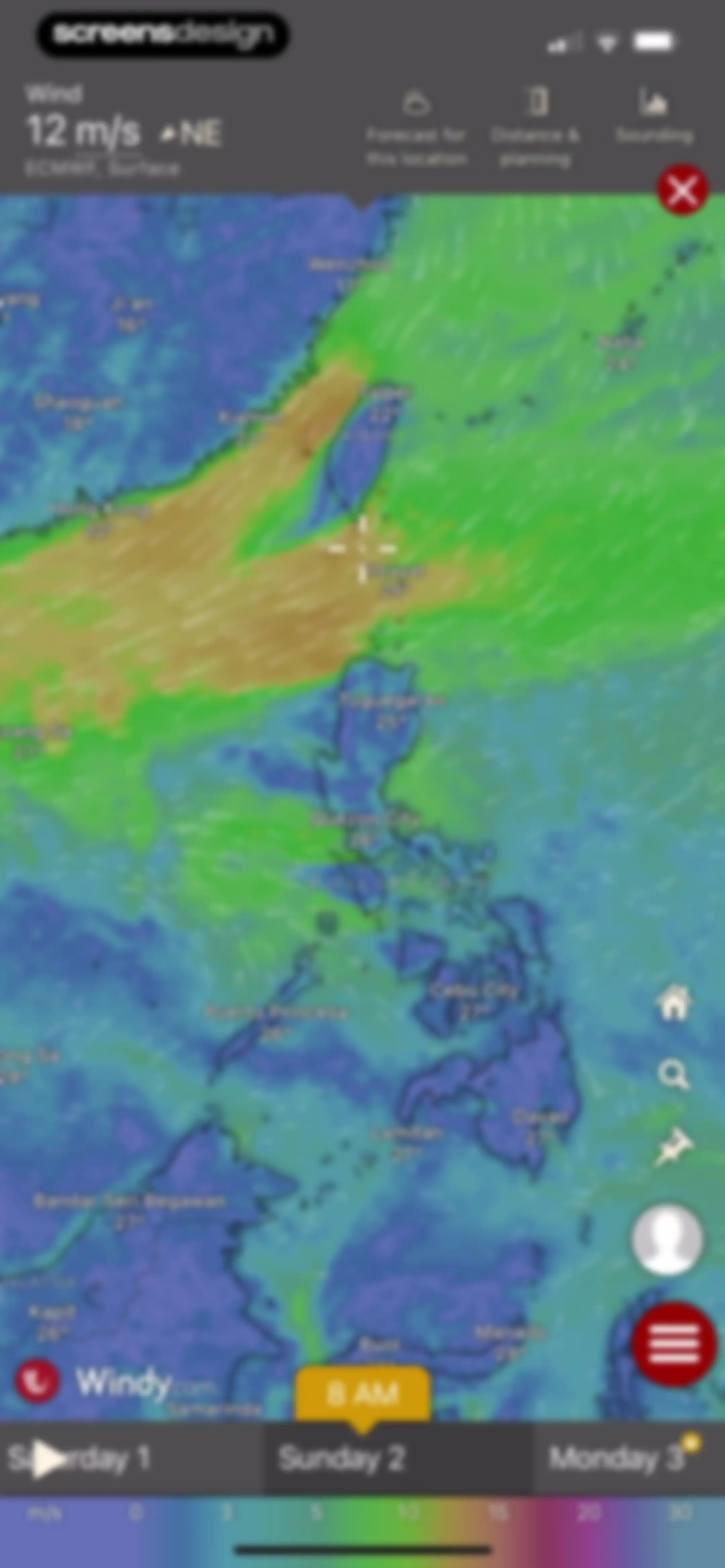 Windy.com screen 13