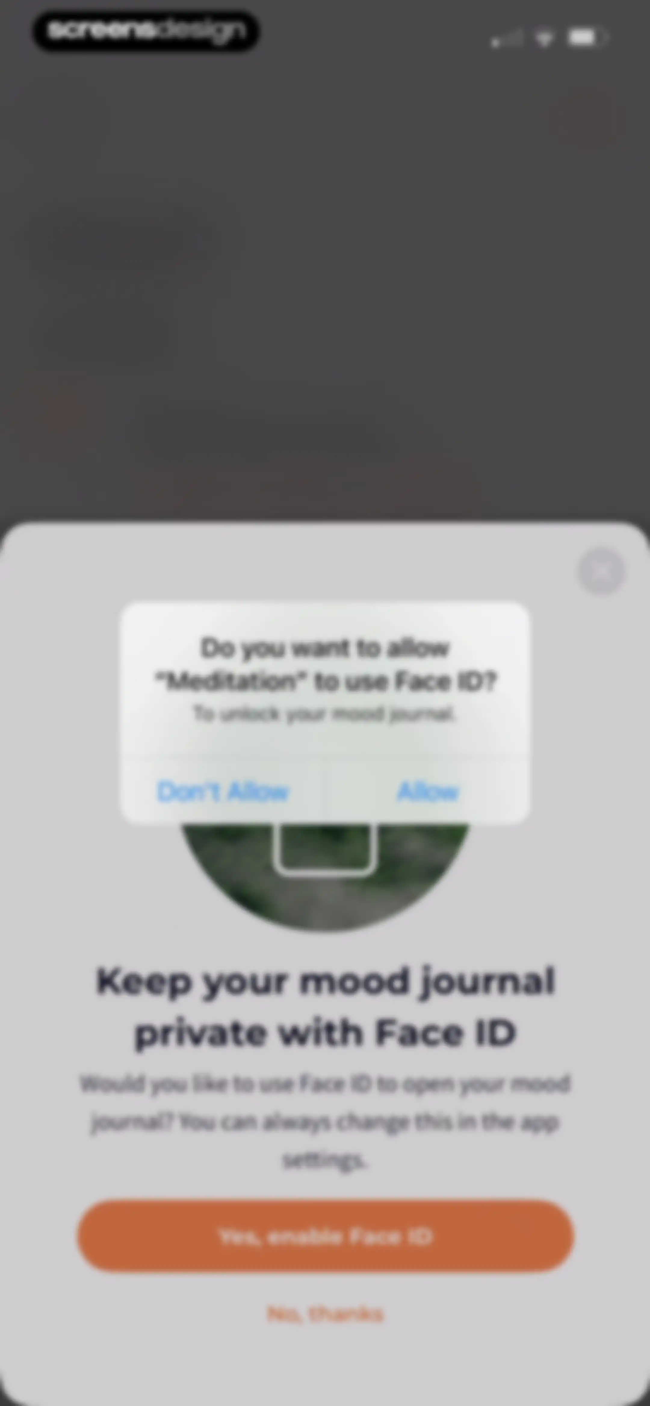 Meditation Moments - Guided screen 59