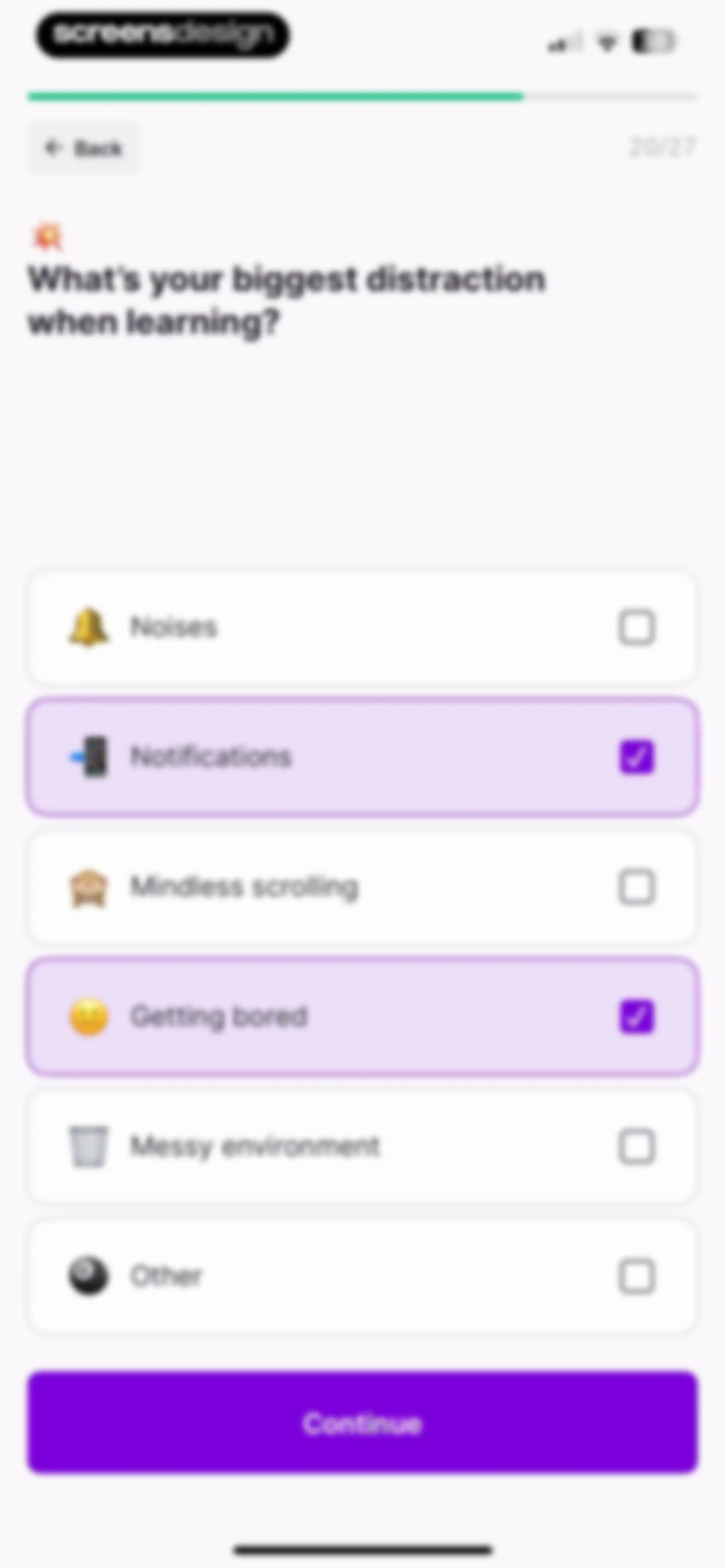 Nibble: Daily Learning & Quiz screen 32