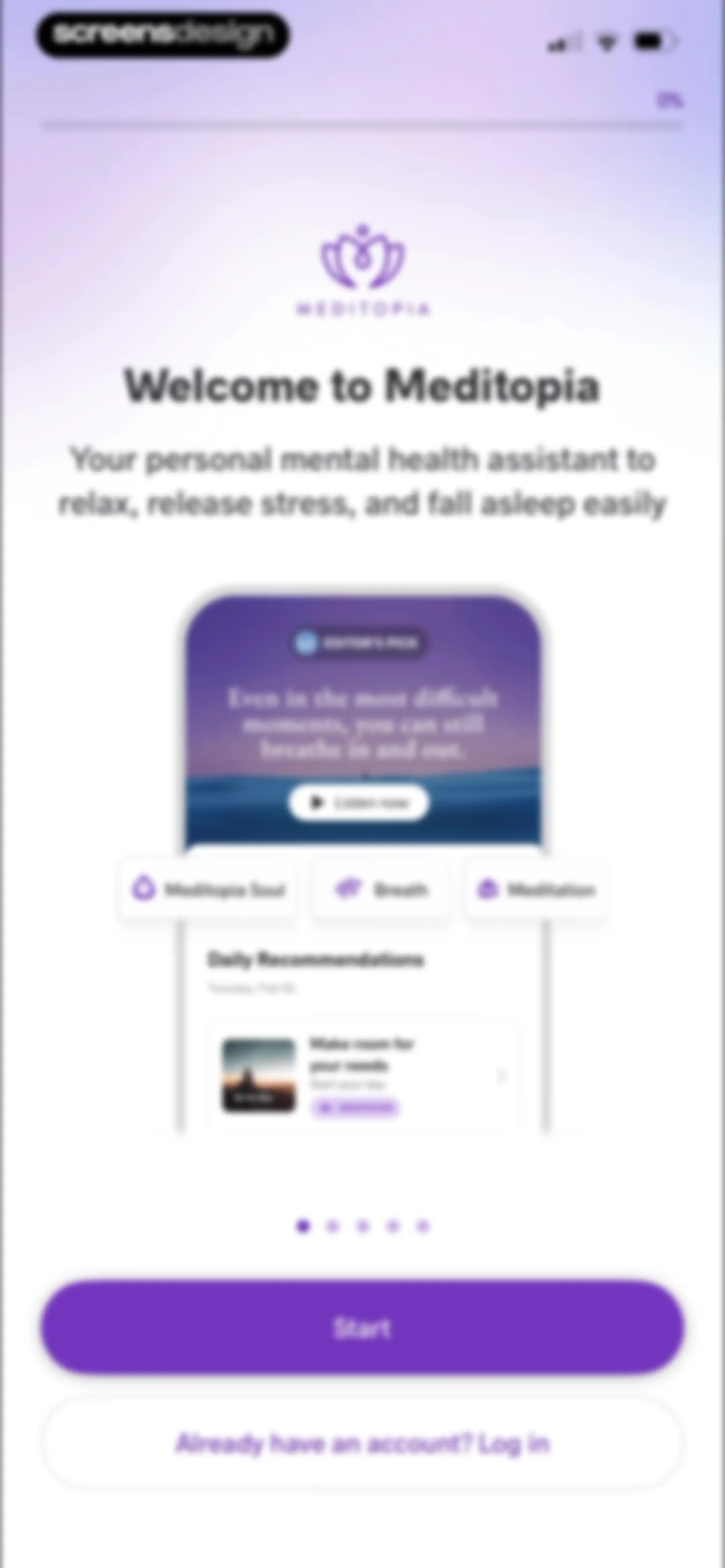 Meditopia: Sleep, Meditation screen 2