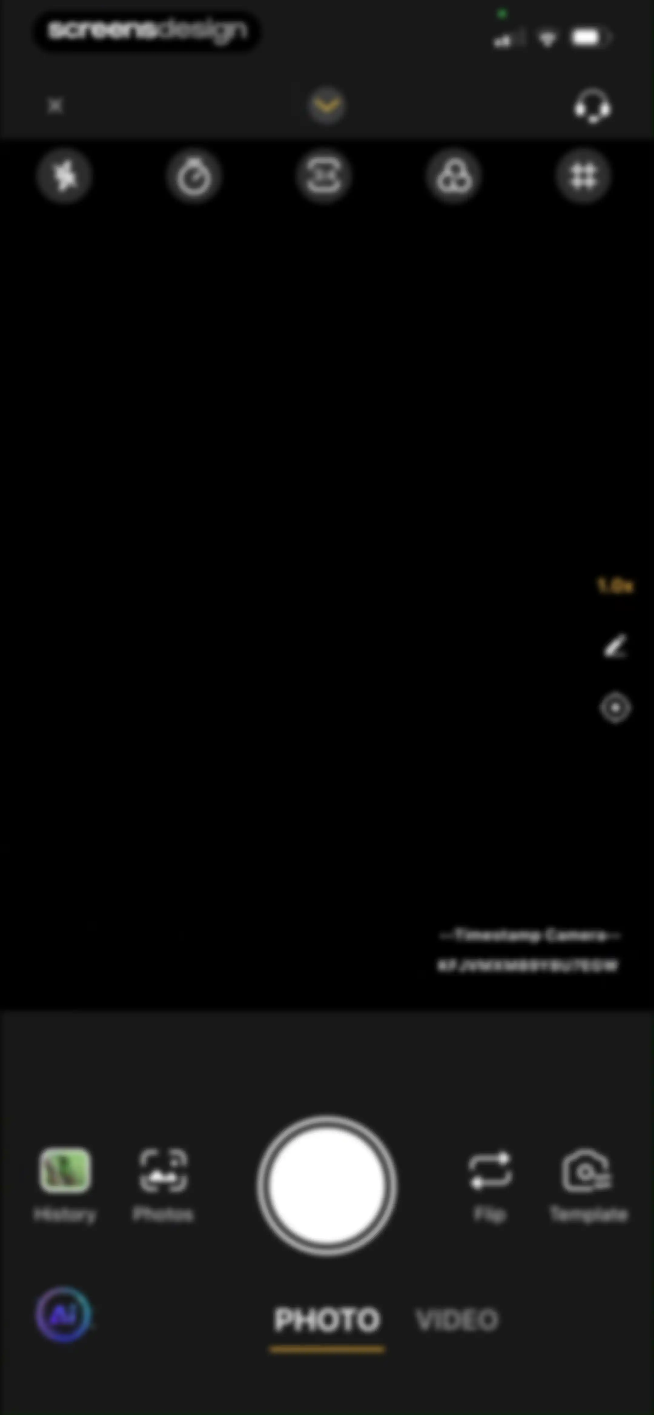 Timestamp Camera Basic. screen 16