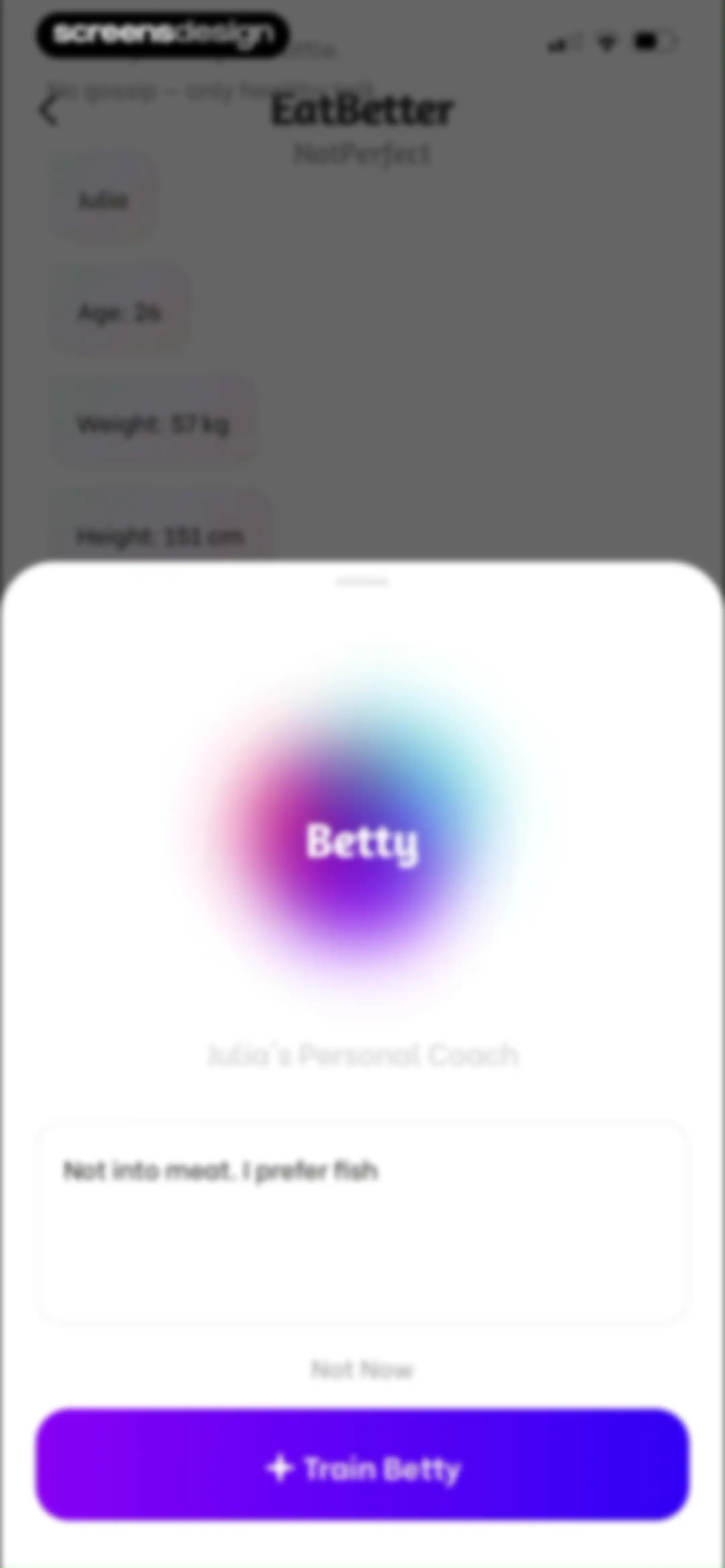 EatBetter: AI Food Journal screen 52