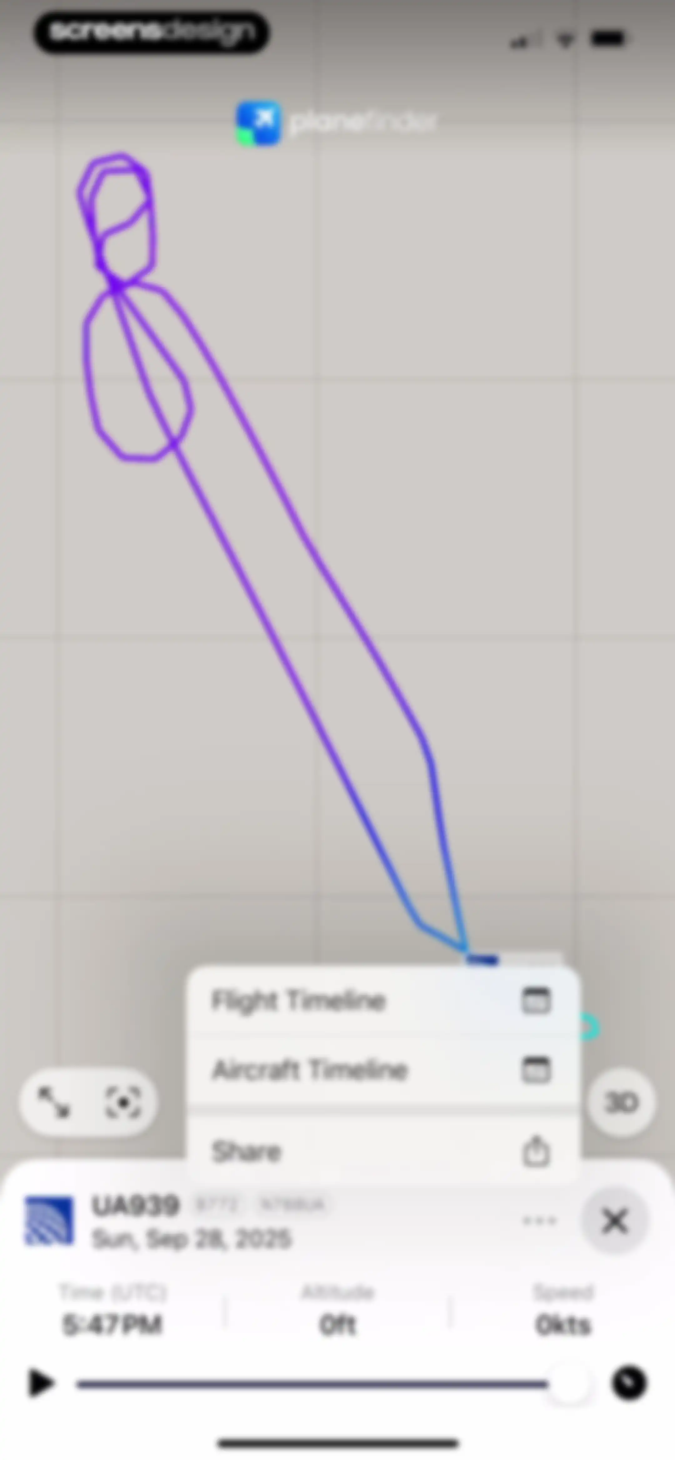 Plane Finder ⁃ Flight Tracker screen 119