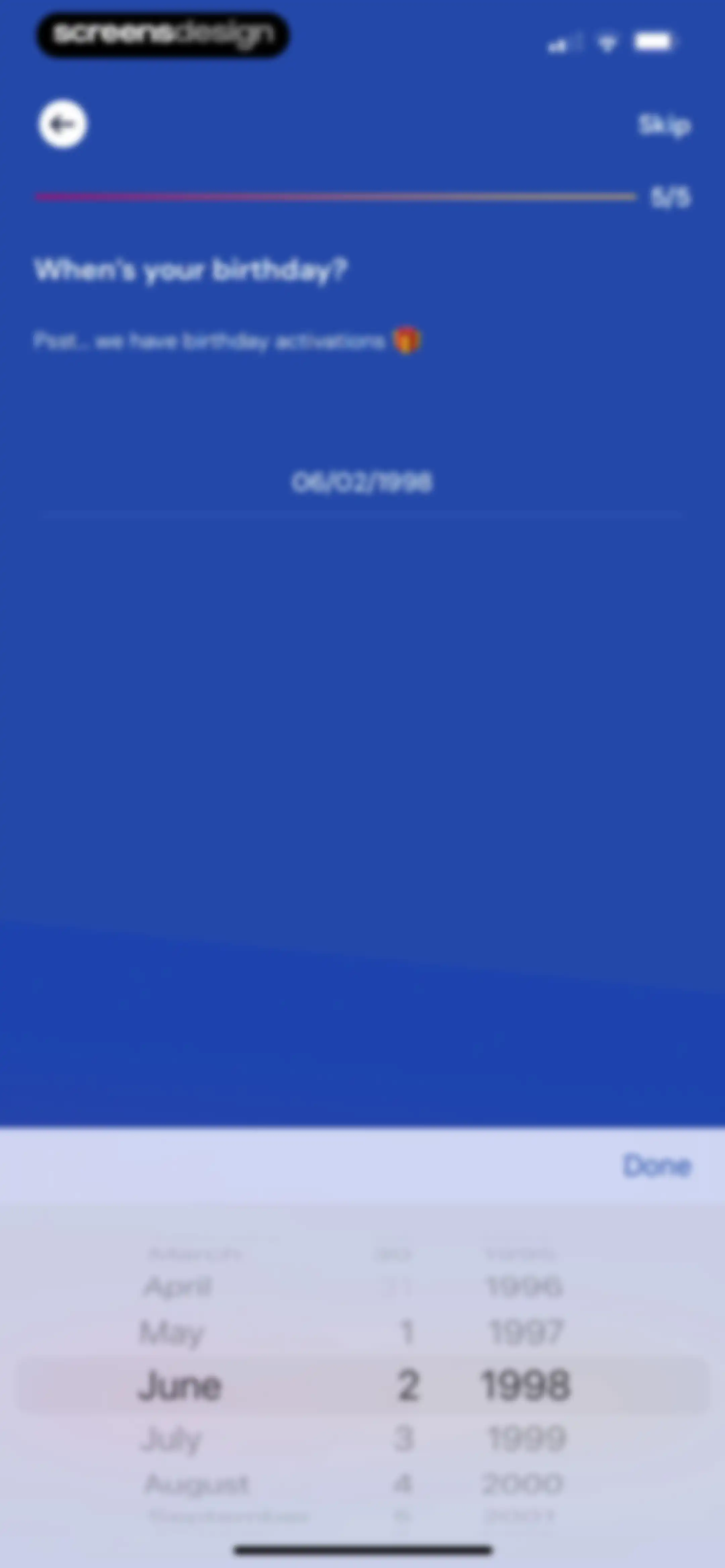 Activations: Daily Motivation screen 15