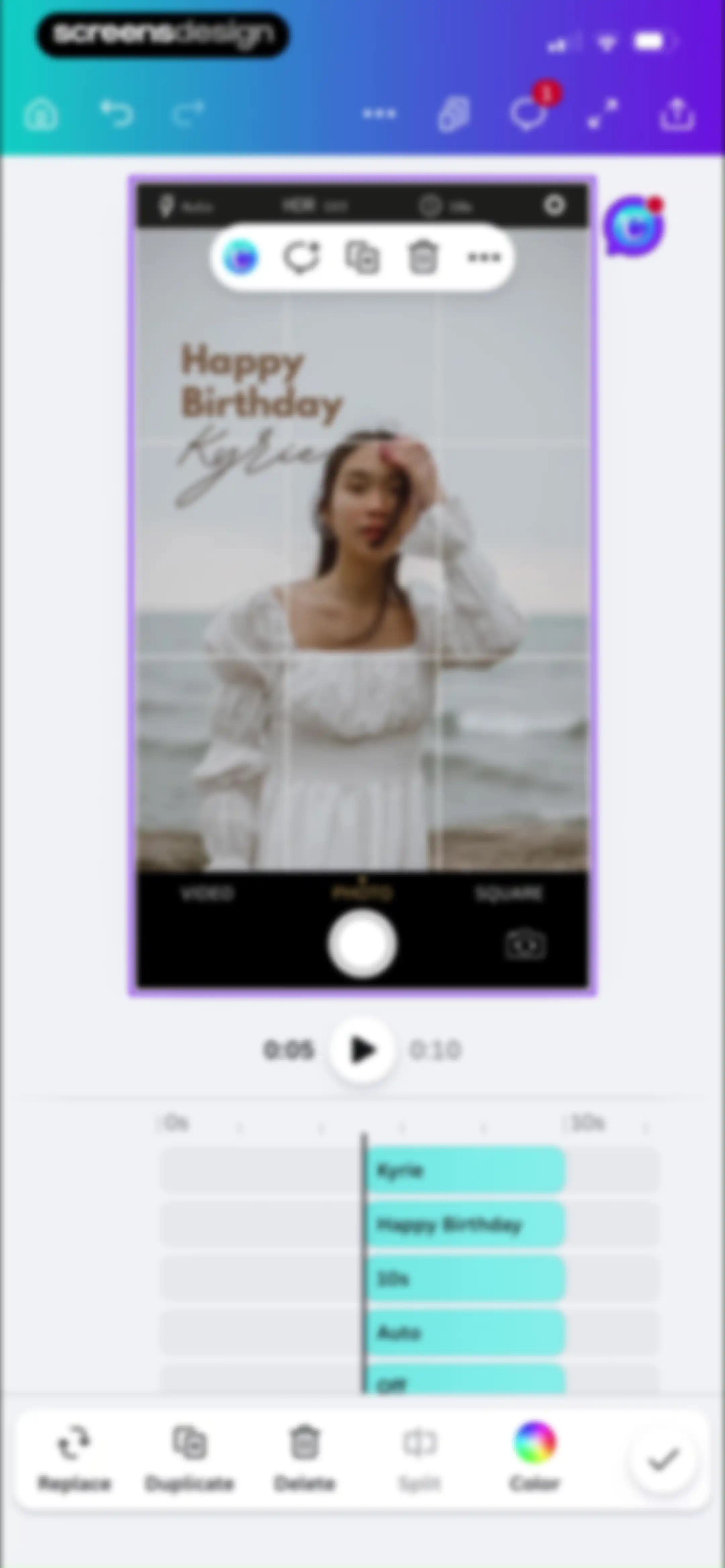 Canva: AI Video & Photo Editor screen 65