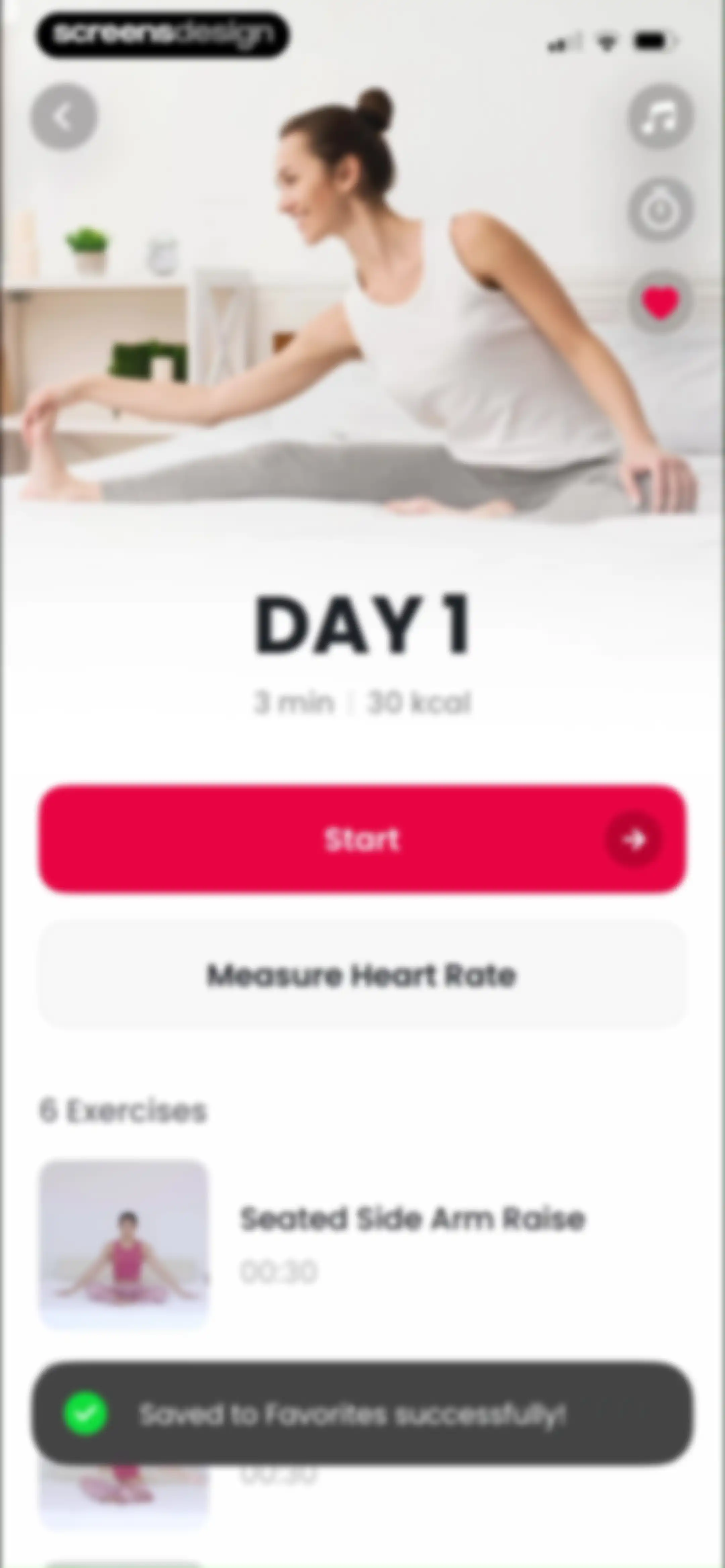 ChillFit: Home Workout Planner screen 95