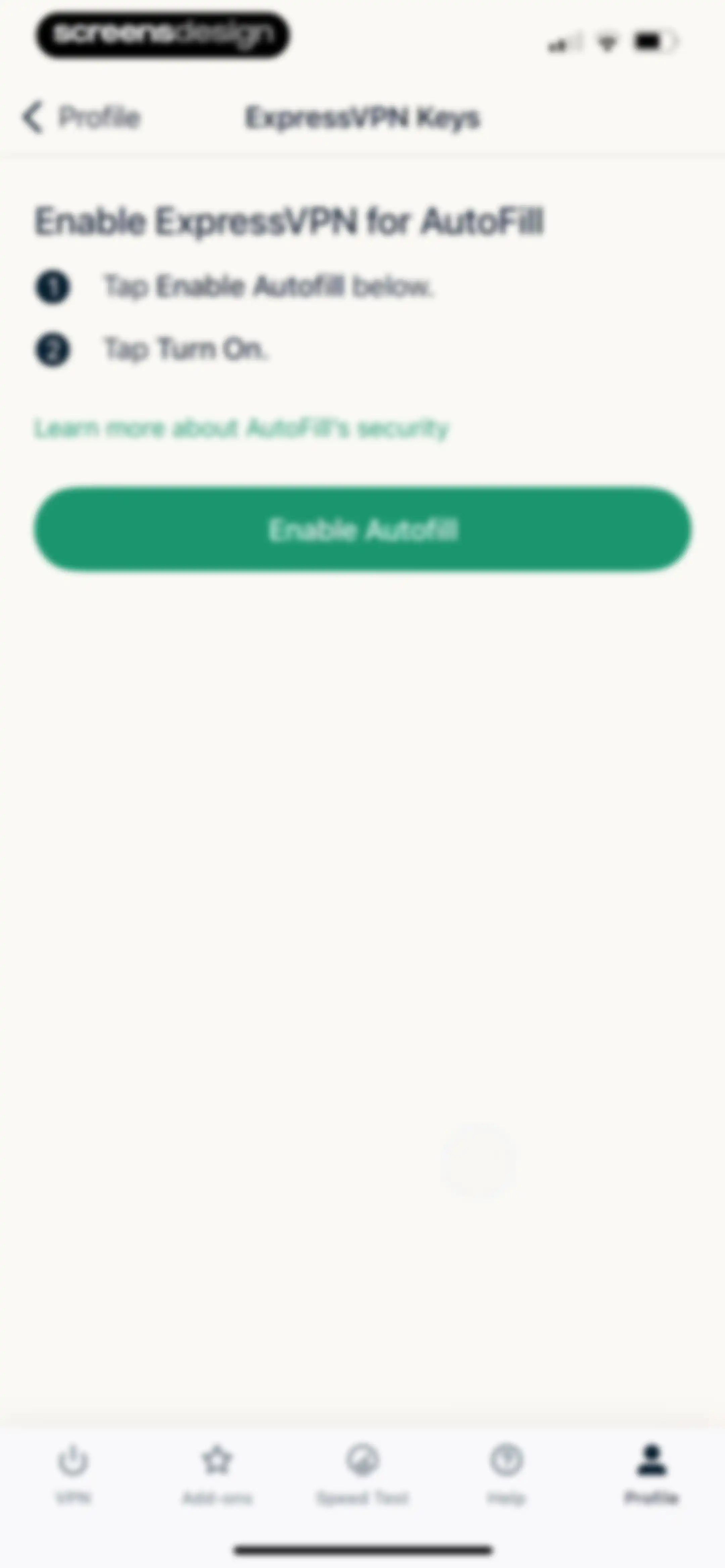 ExpressVPN · Secure & Fast VPN screen 89