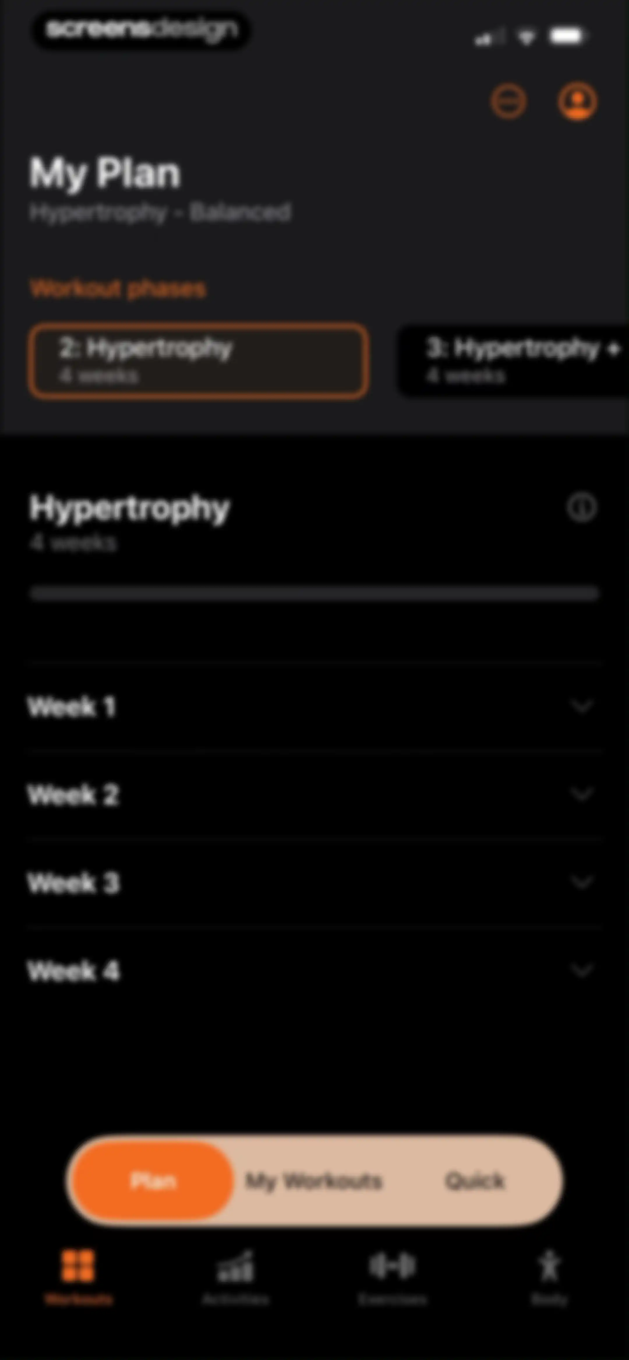 Gym WP - Workout Planner & Log screen 29