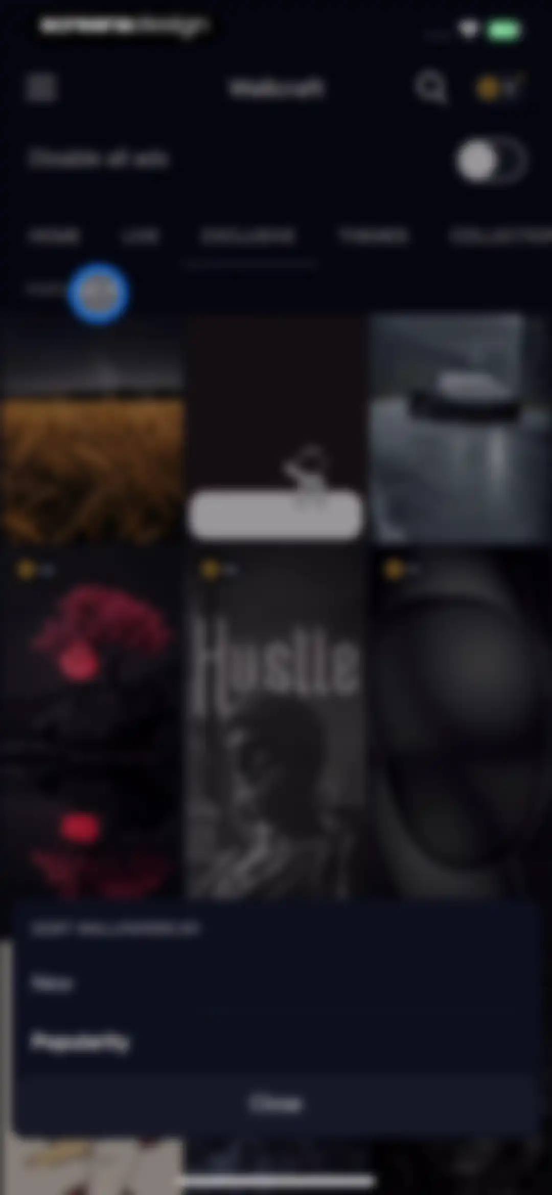 Wallcraft – Wallpapers, live screen 28