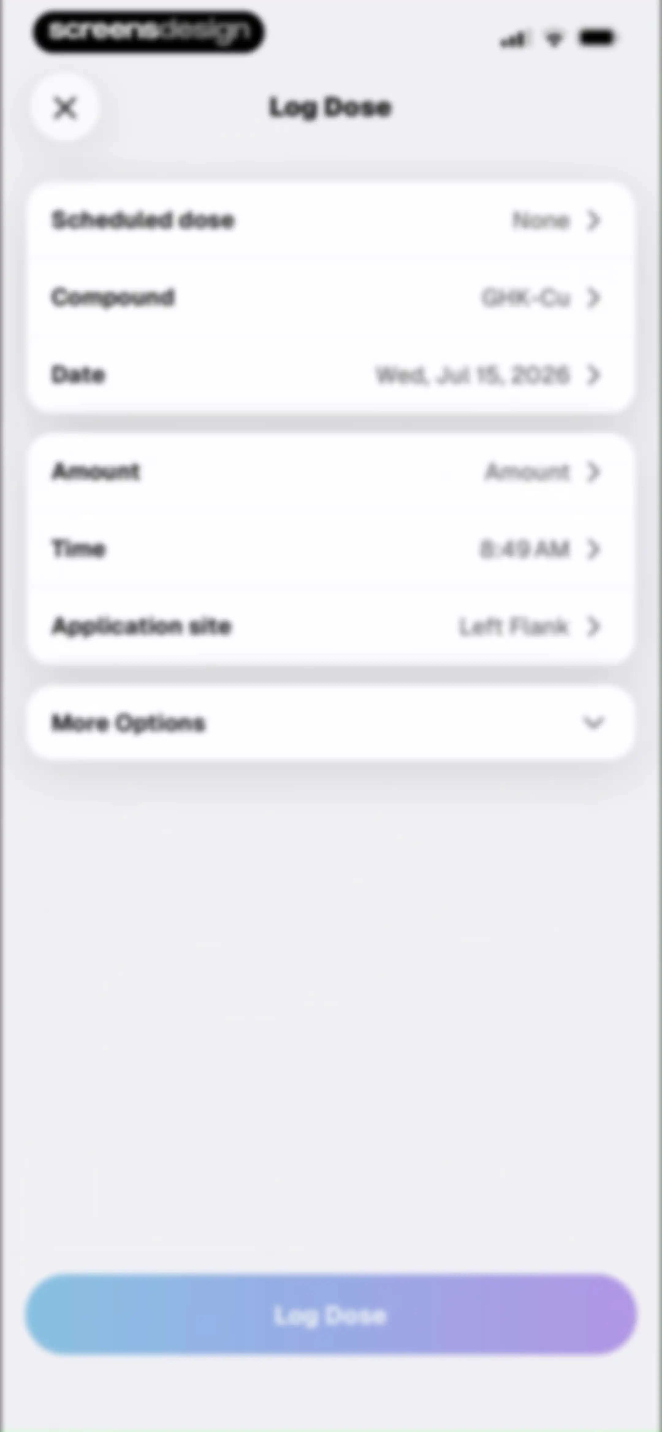 Pep AI: Peptide GLP-1 Tracker screen 84