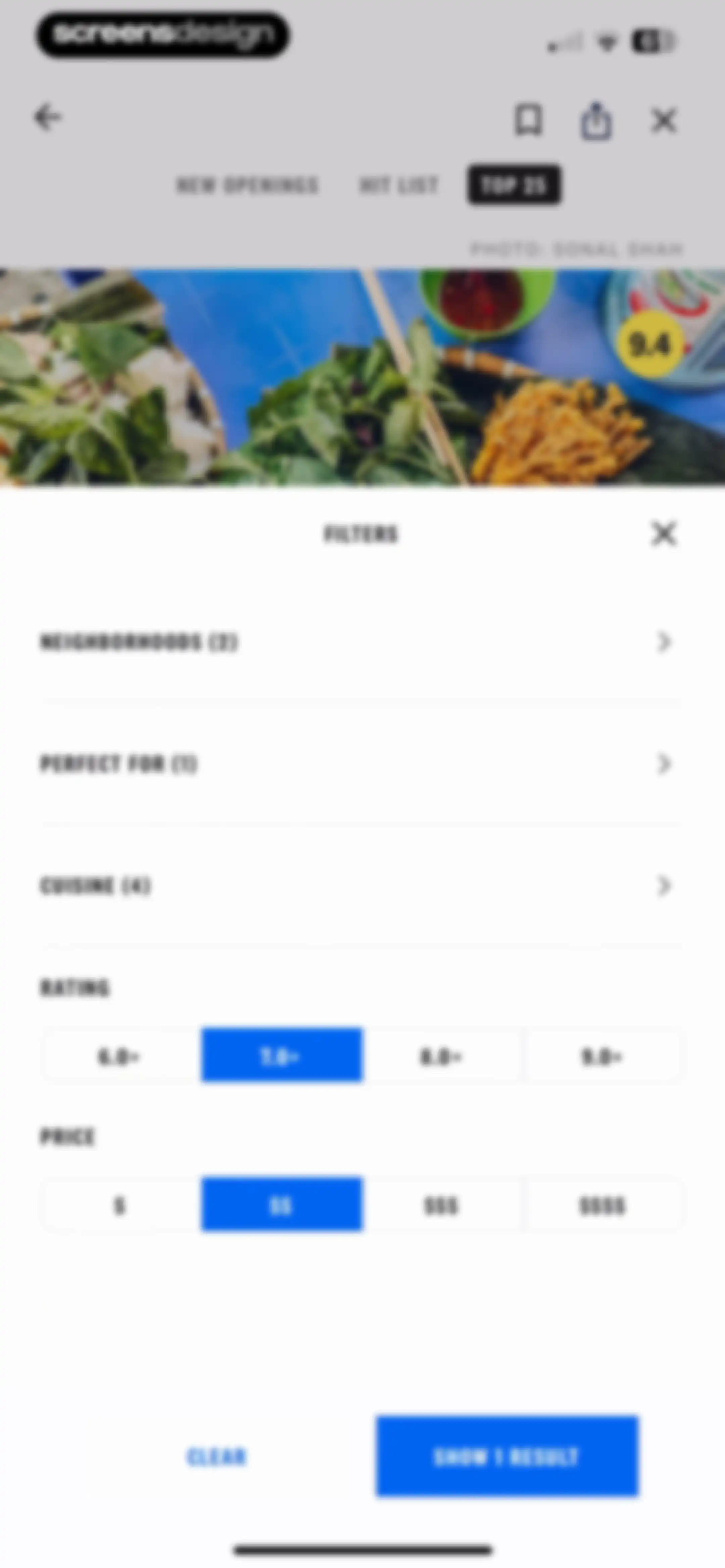 The Infatuation screen 46