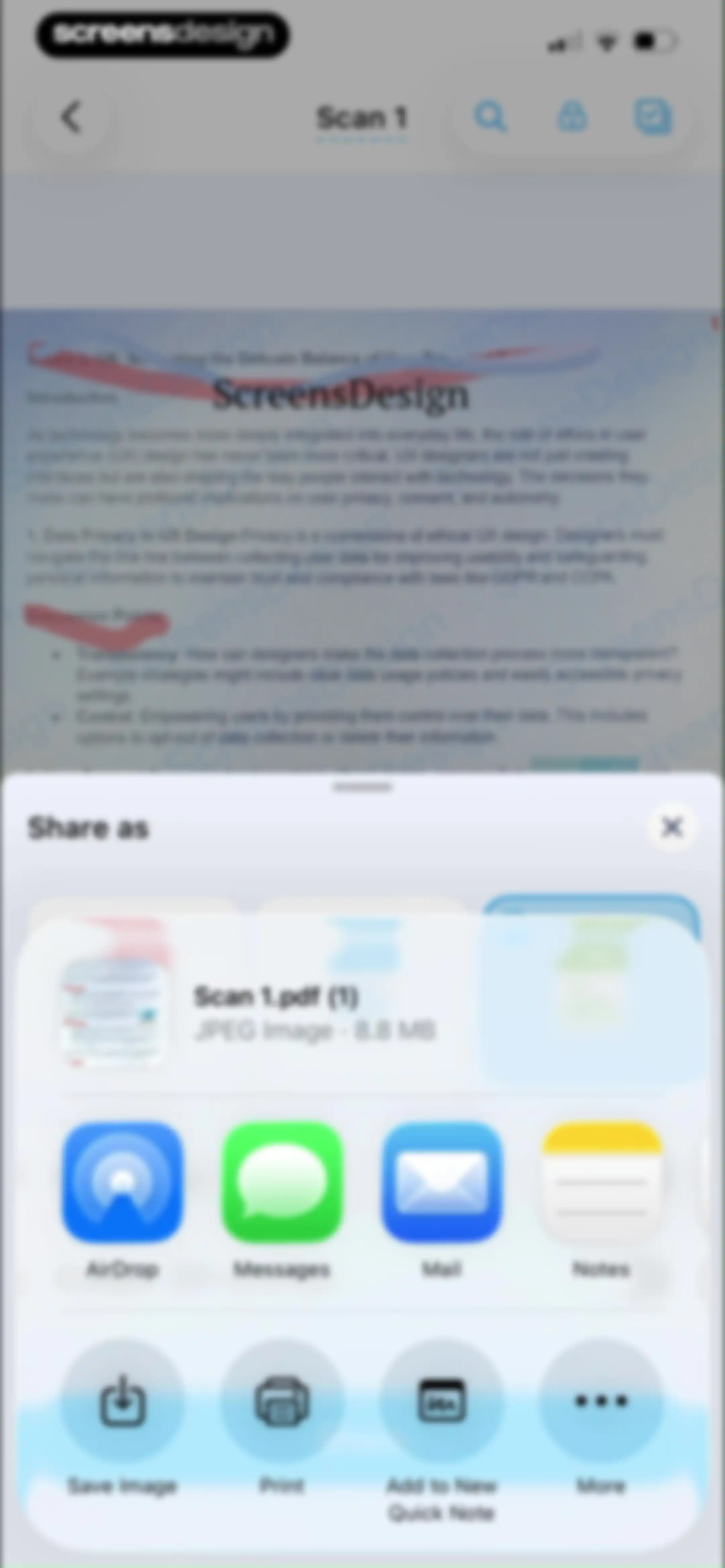QR Code Reader & PDF Scanner screen 59